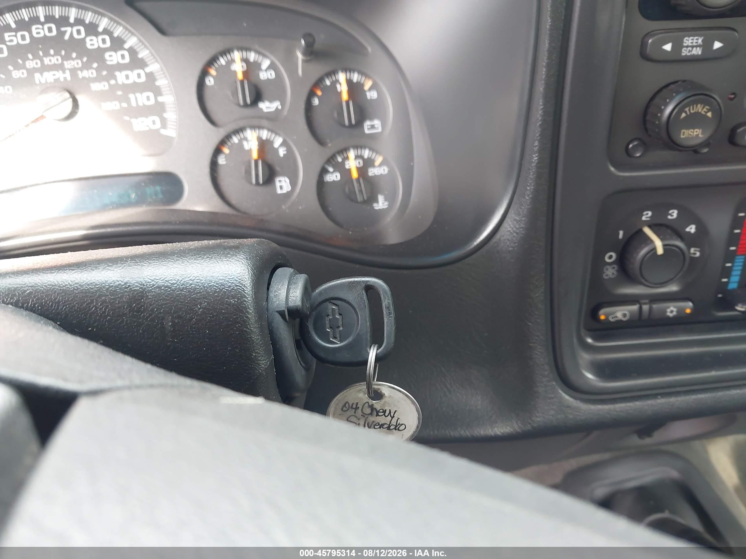 2004 Chevrolet Silverado 1500   Черный vin: 1GCEK14V34Z235750