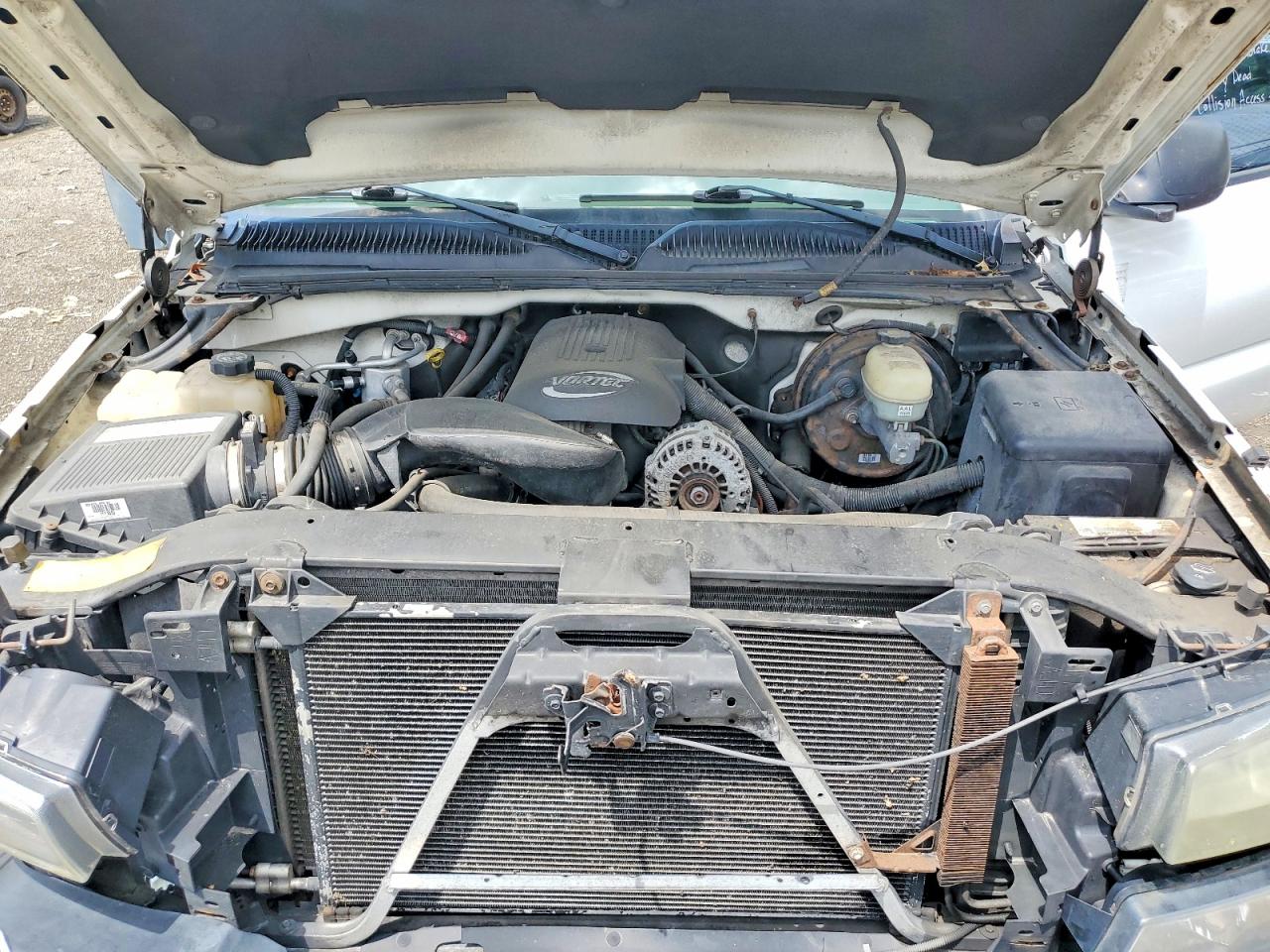 2006 Chevrolet Silverado K1500 White vin: 1GCEK14V36E169906