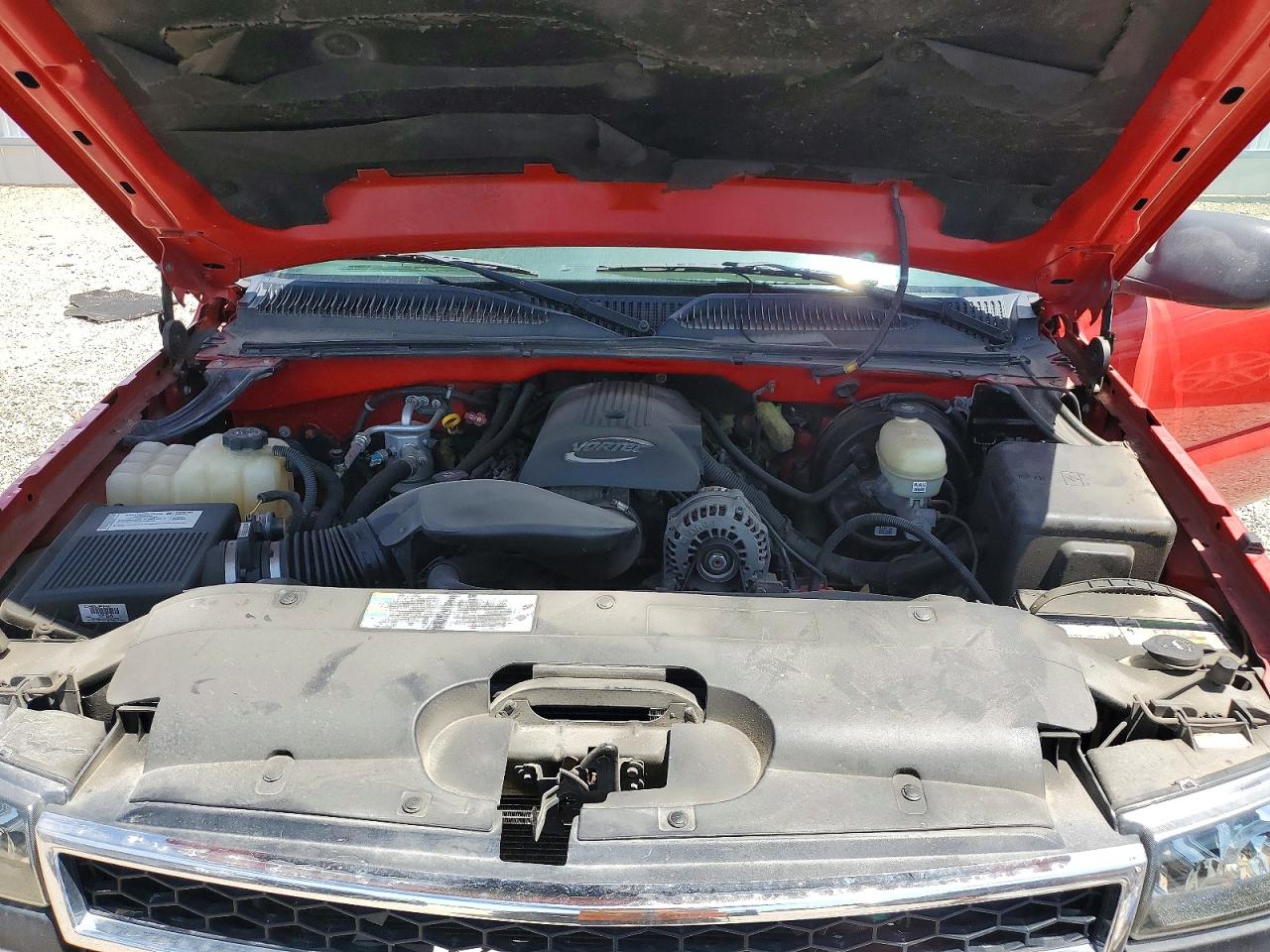 2007 Chevrolet Silverado K1500 Classic Red vin: 1GCEK14V47Z152445