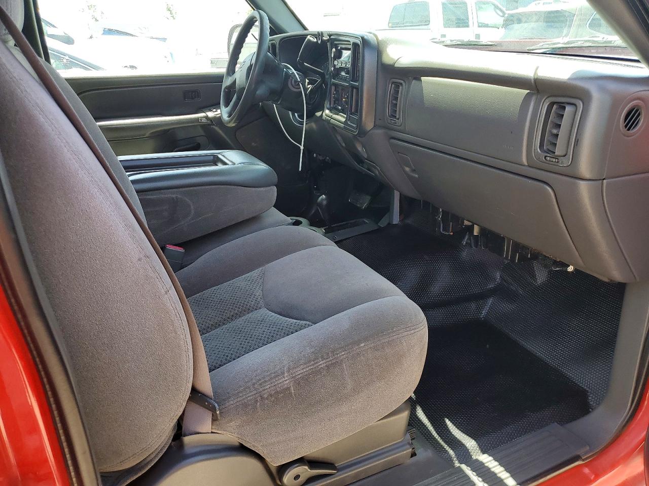 2007 Chevrolet Silverado K1500 Classic Red vin: 1GCEK14V47Z152445