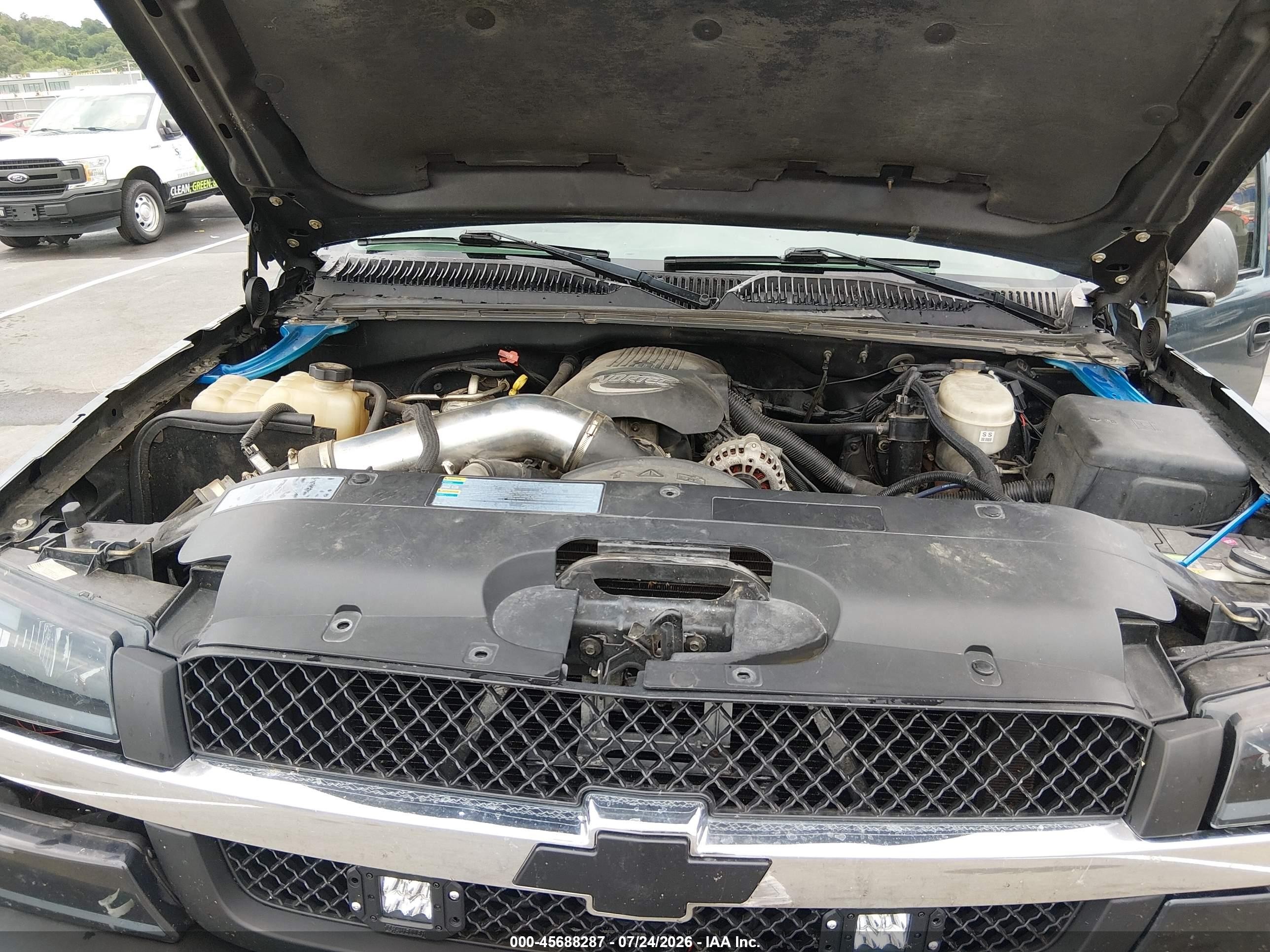2003 Chevrolet Silverado 1500   Синий vin: 1GCEK14V63Z159875