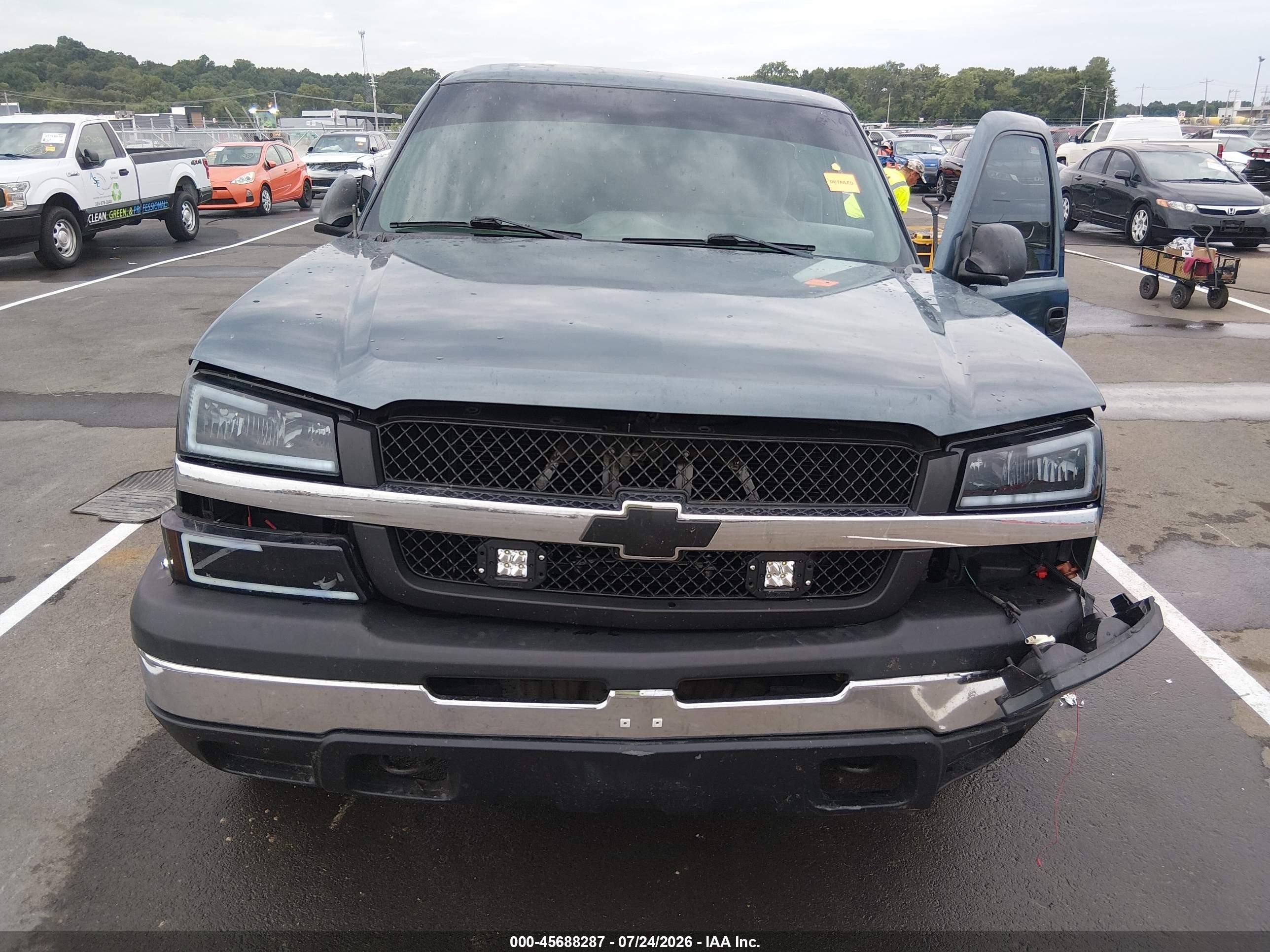 2003 Chevrolet Silverado 1500   Синий vin: 1GCEK14V63Z159875
