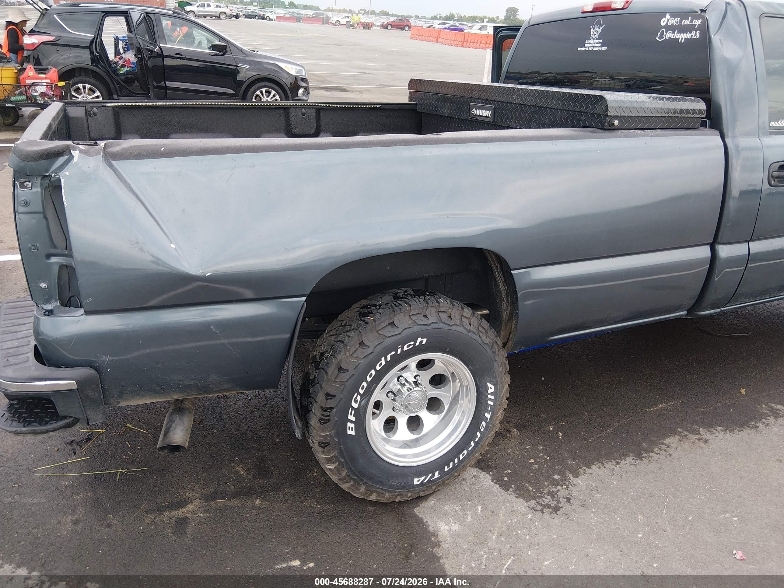 2003 Chevrolet Silverado 1500   Синий vin: 1GCEK14V63Z159875