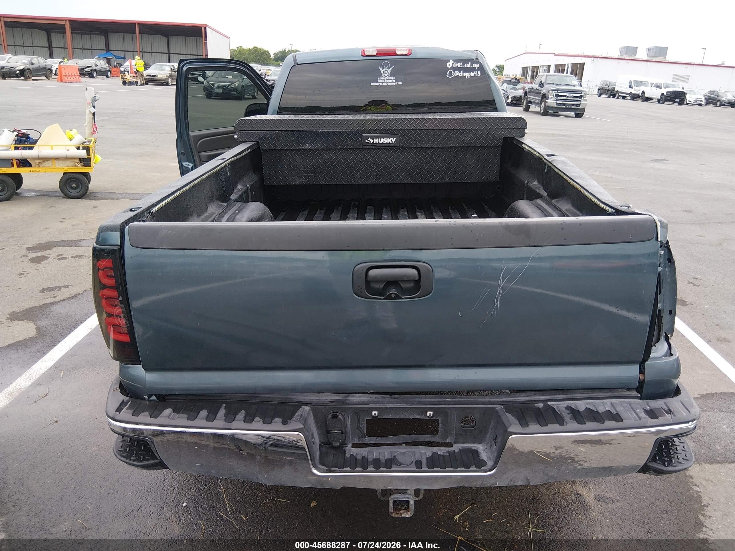 2003 Chevrolet Silverado 1500   Синий vin: 1GCEK14V63Z159875