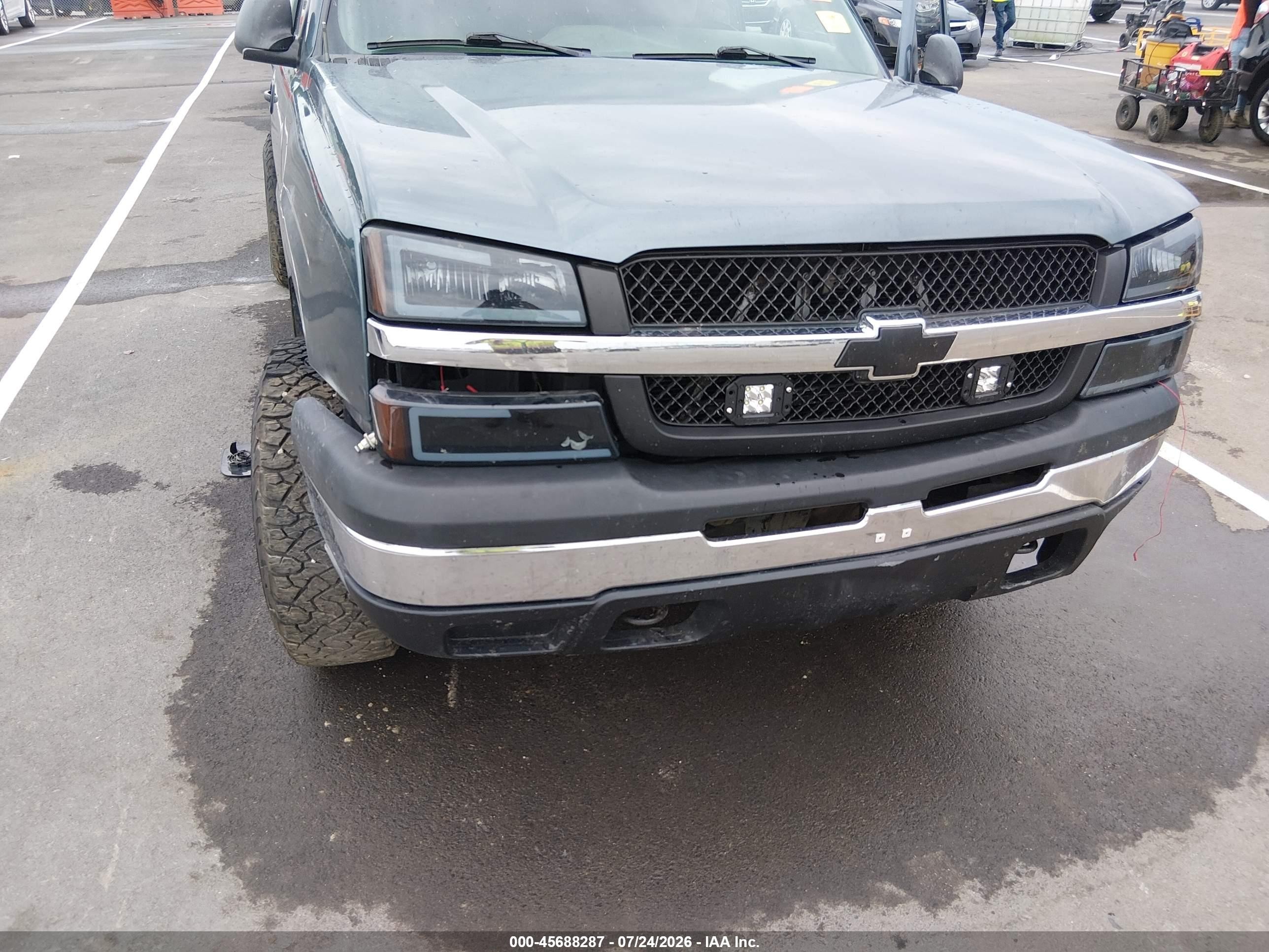 2003 Chevrolet Silverado 1500   Синий vin: 1GCEK14V63Z159875