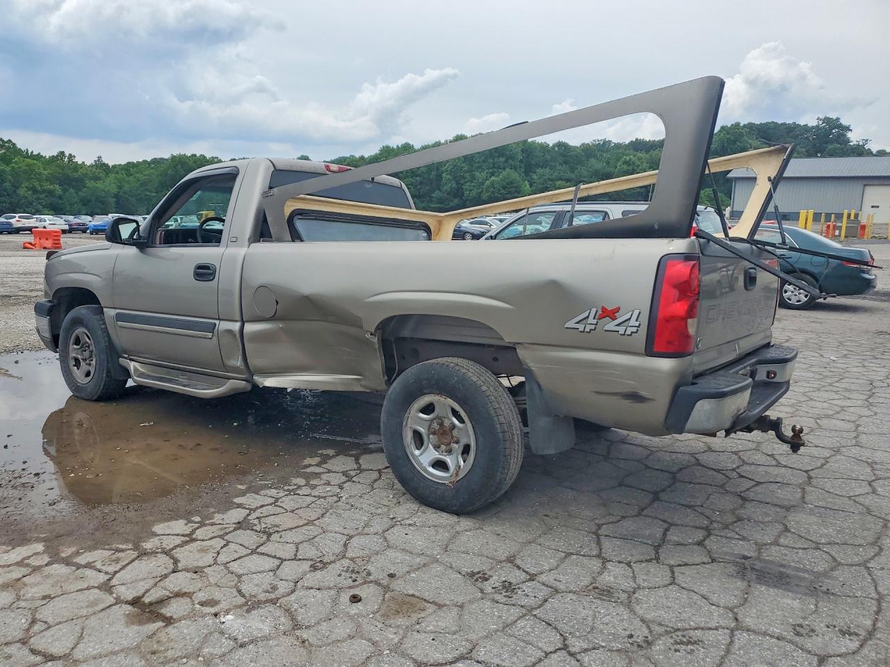 2003 Chevrolet Silverado K1500 Tan vin: 1GCEK14V63Z217418