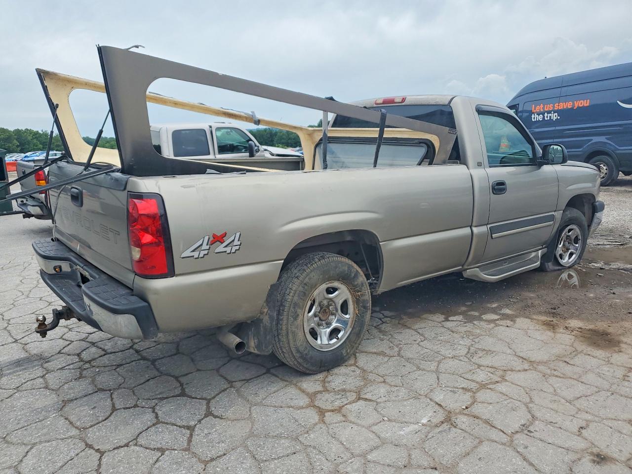 2003 Chevrolet Silverado K1500 Tan vin: 1GCEK14V63Z217418