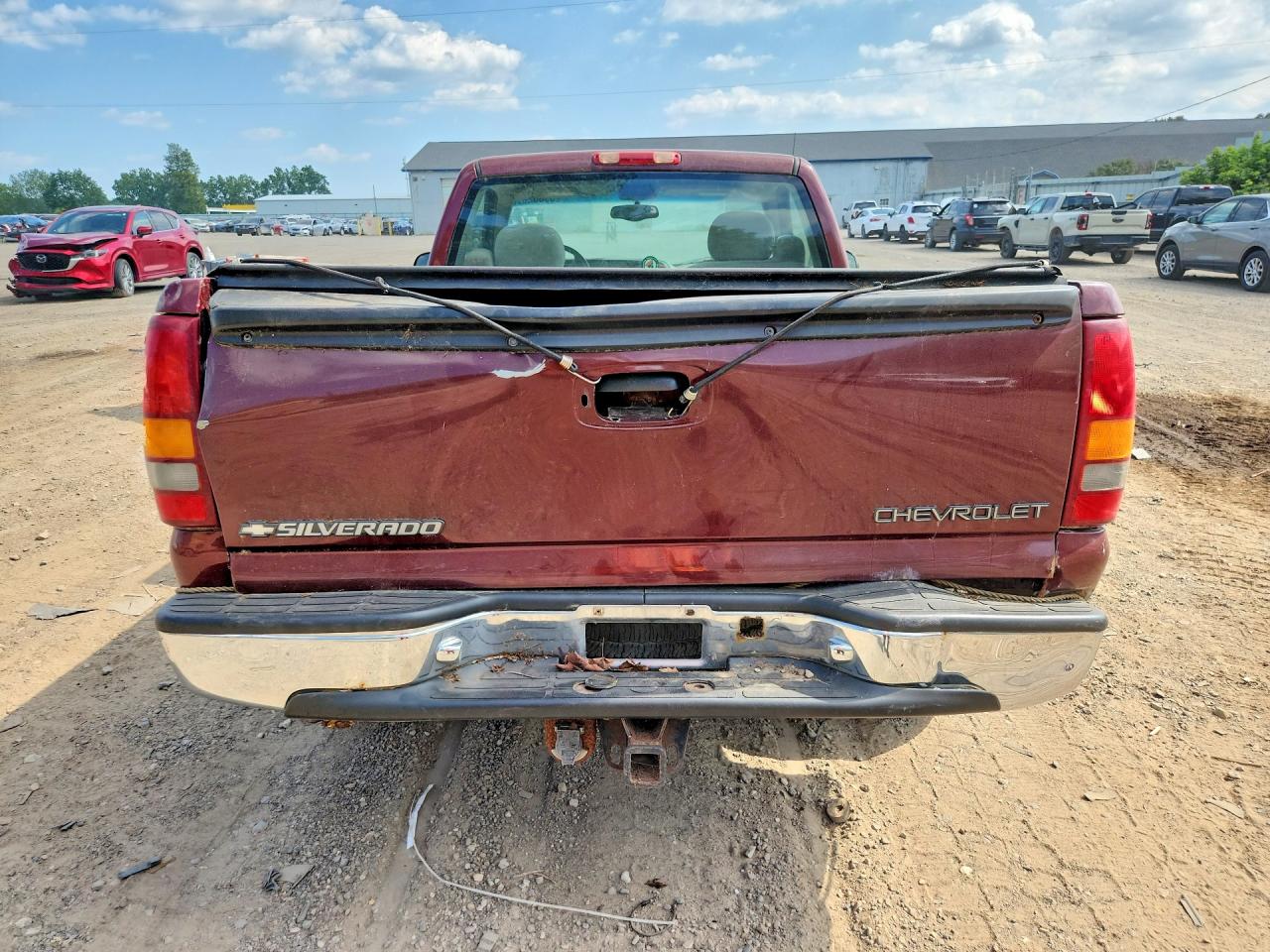 1999 Chevrolet Silverado K1500 Burgundy vin: 1GCEK14V8XZ134336