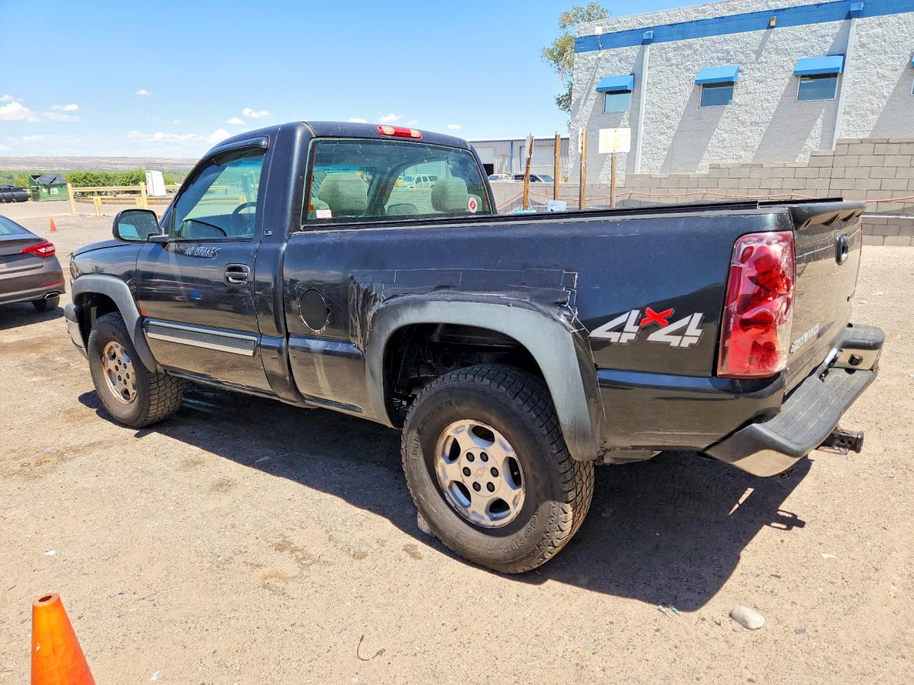 2003 Chevrolet Silverado K1500 Charcoal vin: 1GCEK14V93Z261817