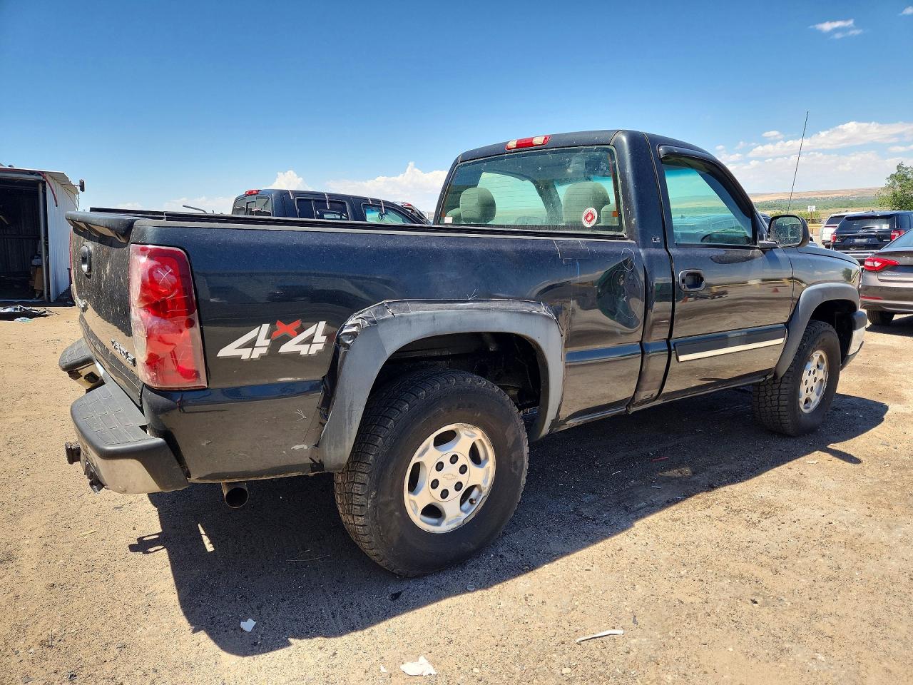2003 Chevrolet Silverado K1500 Charcoal vin: 1GCEK14V93Z261817