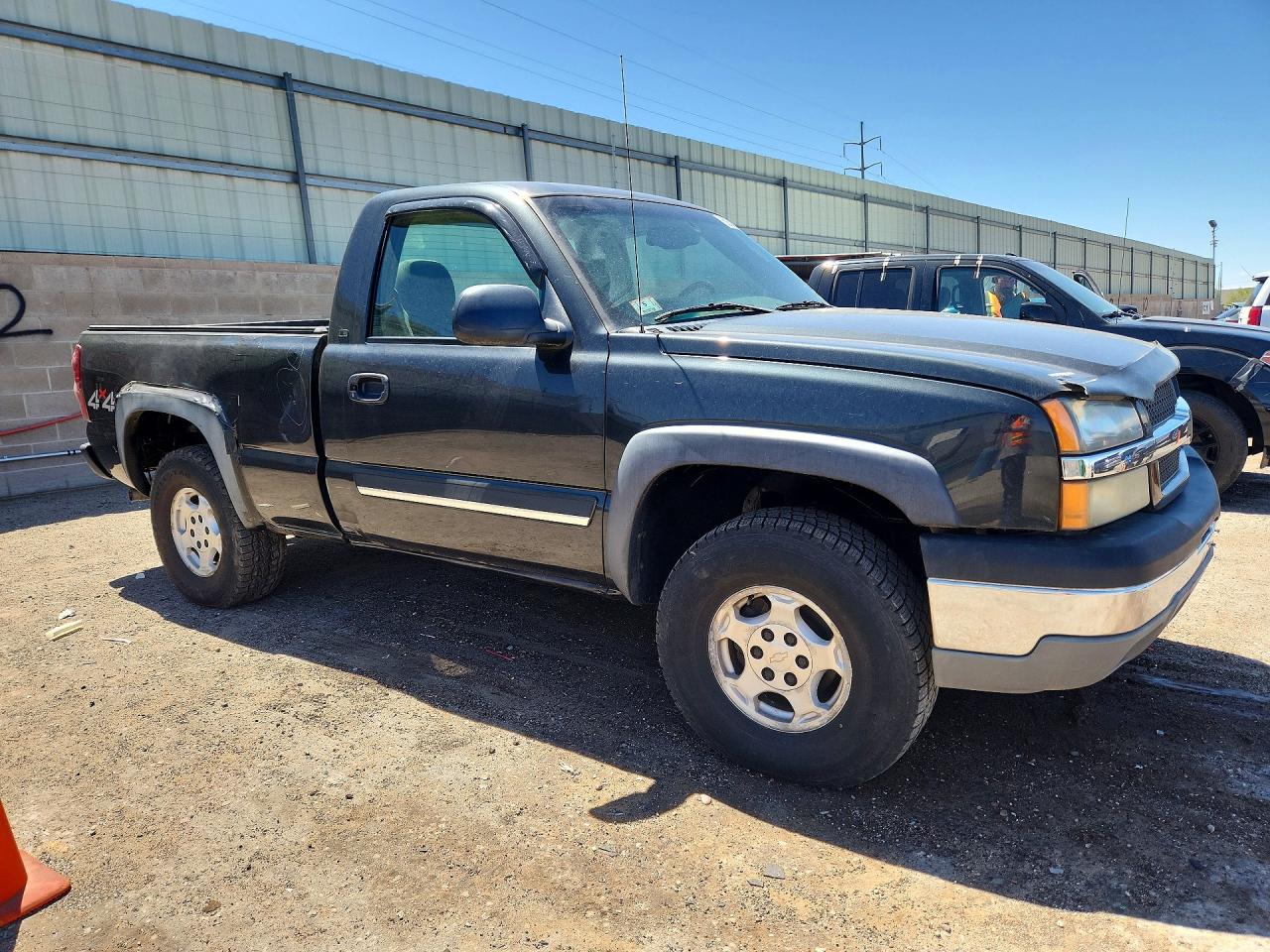 2003 Chevrolet Silverado K1500 Charcoal vin: 1GCEK14V93Z261817