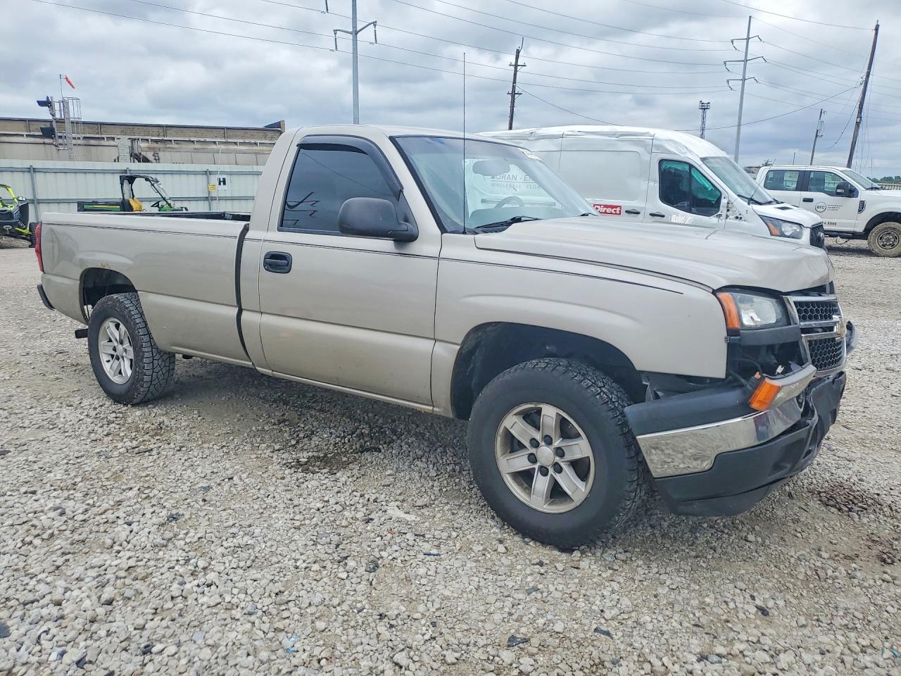 2006 Chevrolet Silverado K1500 Tan vin: 1GCEK14V96E233575