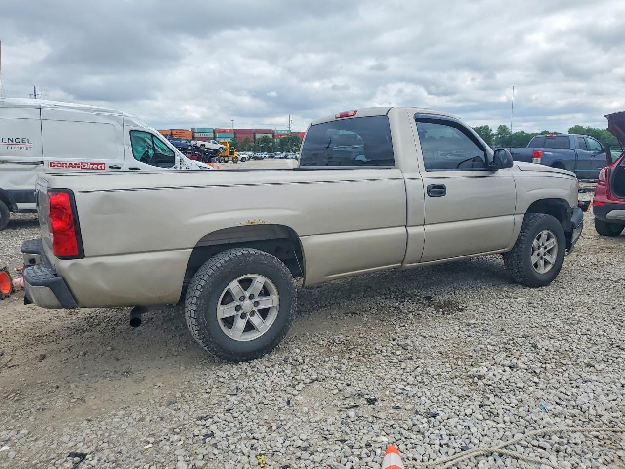 2006 Chevrolet Silverado K1500 Tan vin: 1GCEK14V96E233575
