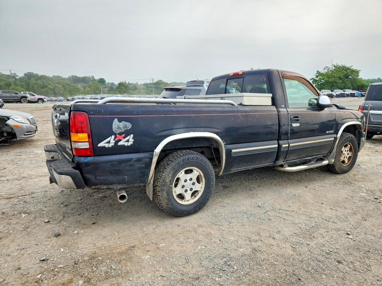 1999 Chevrolet Silverado K1500 Black vin: 1GCEK14V9XE130674
