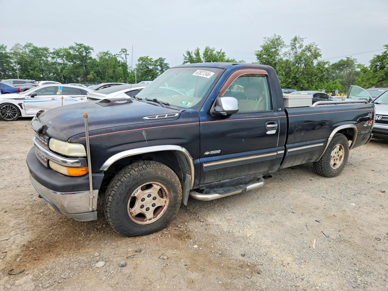 1999 Chevrolet Silverado K1500 Black vin: 1GCEK14V9XE130674