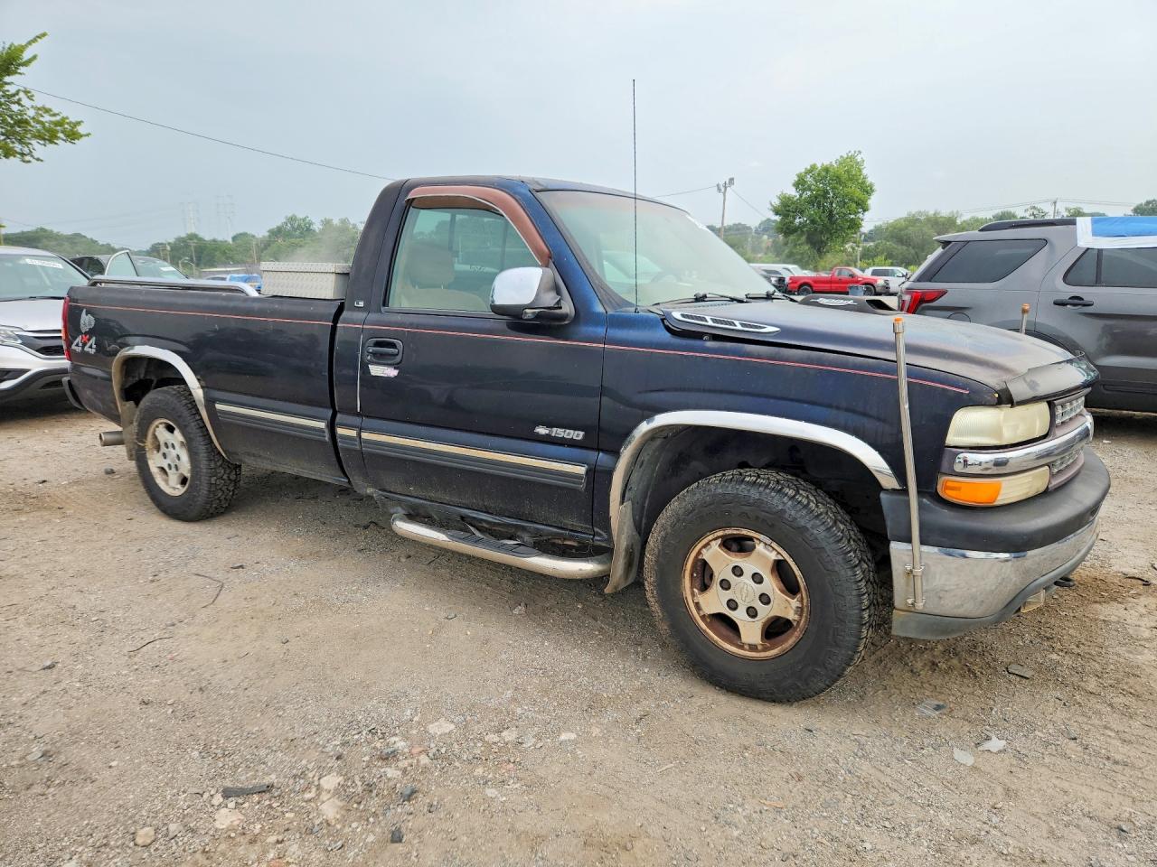 1999 Chevrolet Silverado K1500 Black vin: 1GCEK14V9XE130674