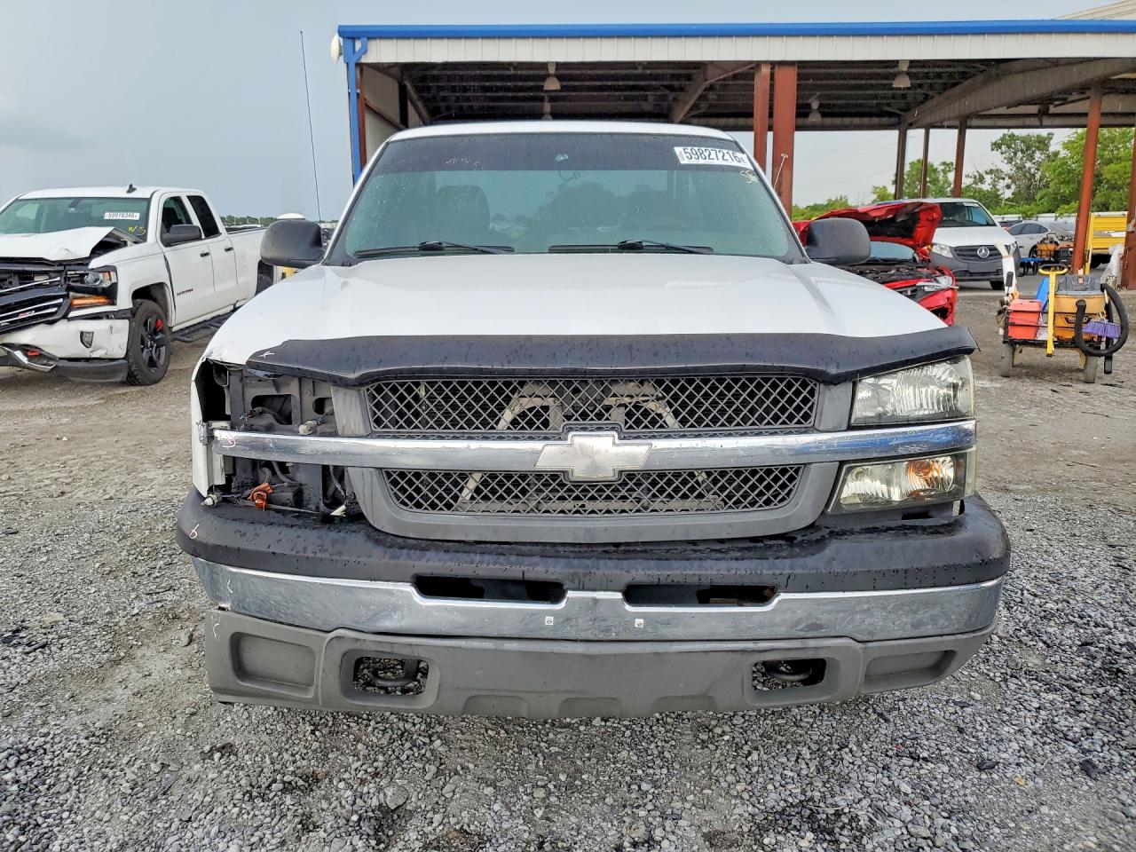 2004 Chevrolet Silverado K1500 White vin: 1GCEK14VX4Z201711