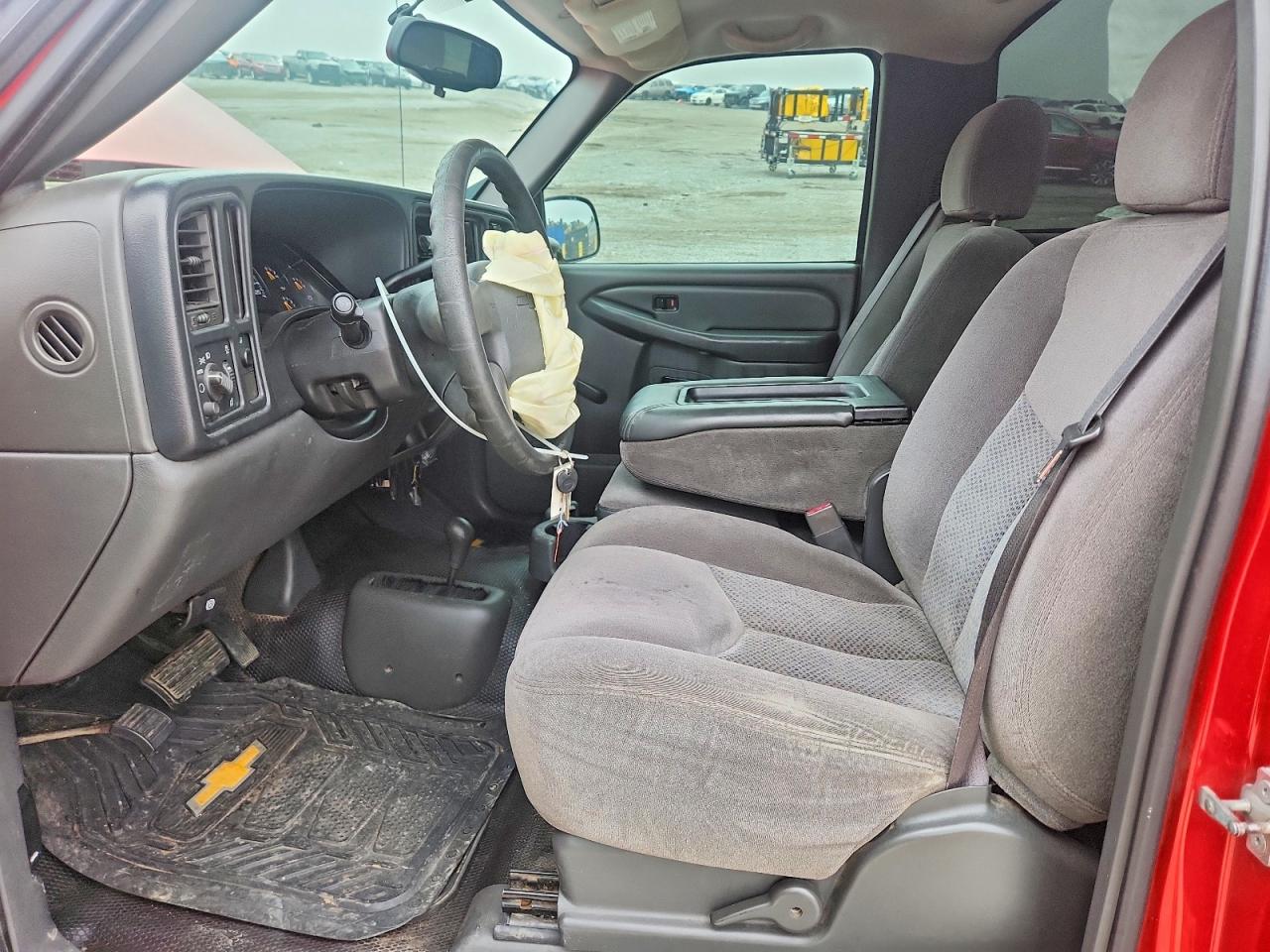 2007 Chevrolet Silverado K1500 Classic Red vin: 1GCEK14VX7Z190889