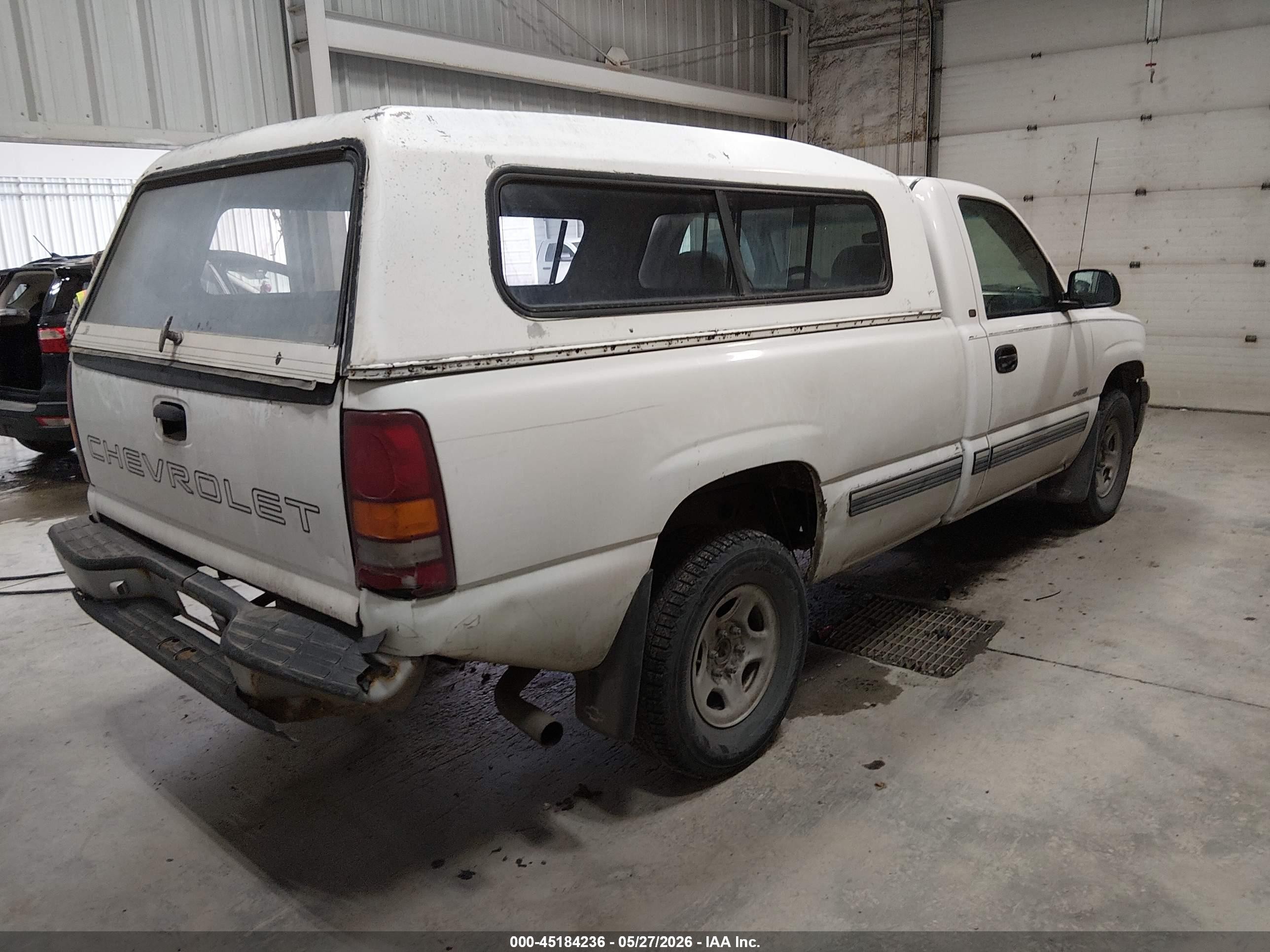 2000 Chevrolet Silverado 1500 Ls Белый vin: 1GCEK14W0YZ270003