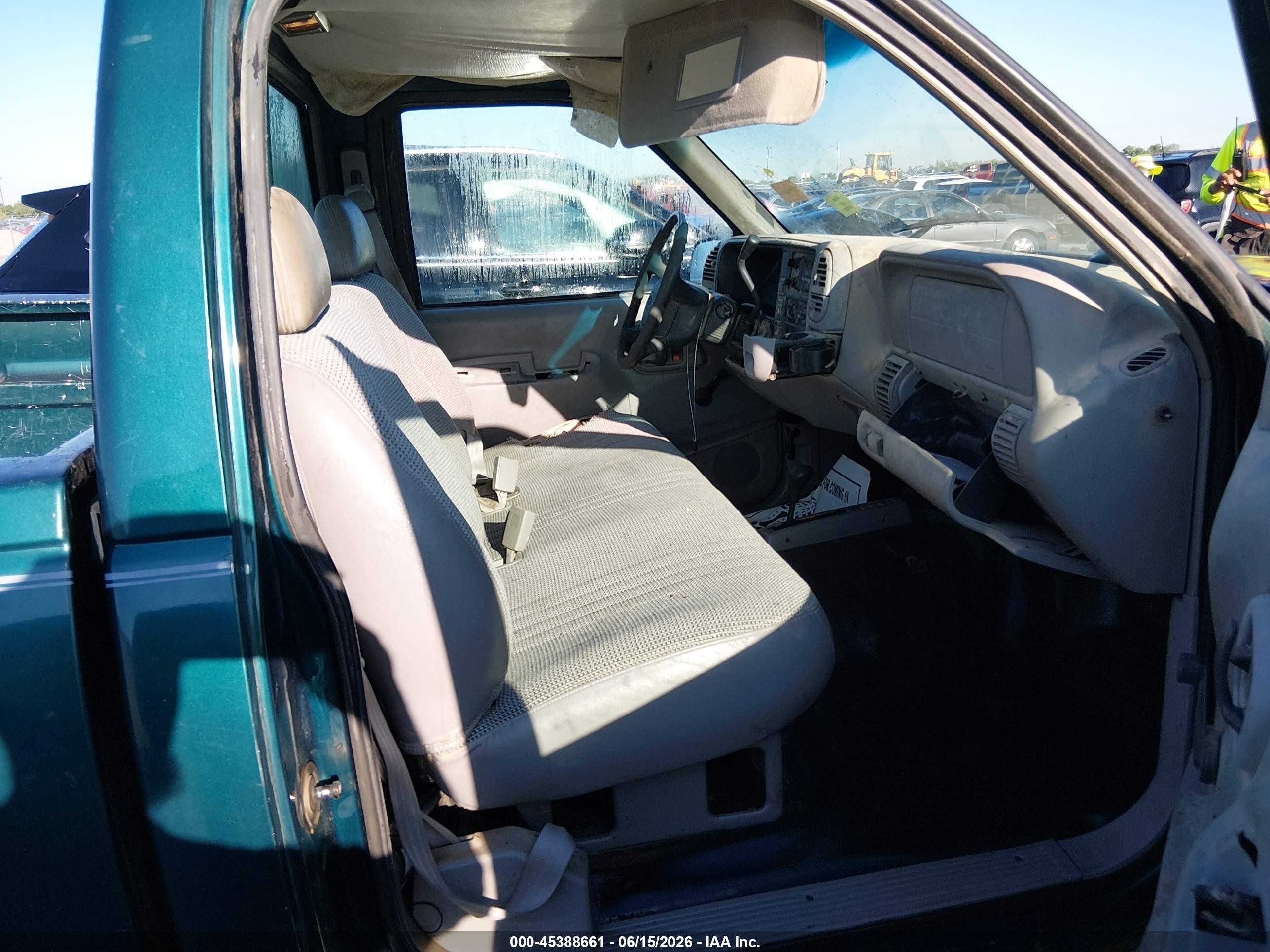 1998 Chevrolet K1500 Fleetside W/t Green vin: 1GCEK14W6WZ210871