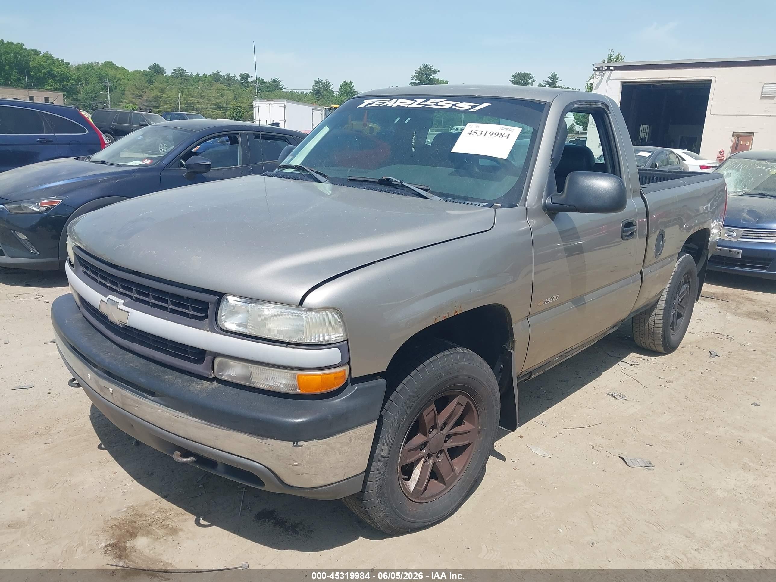 2000 Chevrolet Silverado 1500   Gold vin: 1GCEK14W9YZ371606