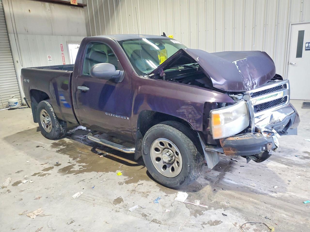 2008 Chevrolet Silverado K1500 Black vin: 1GCEK14X08Z163235