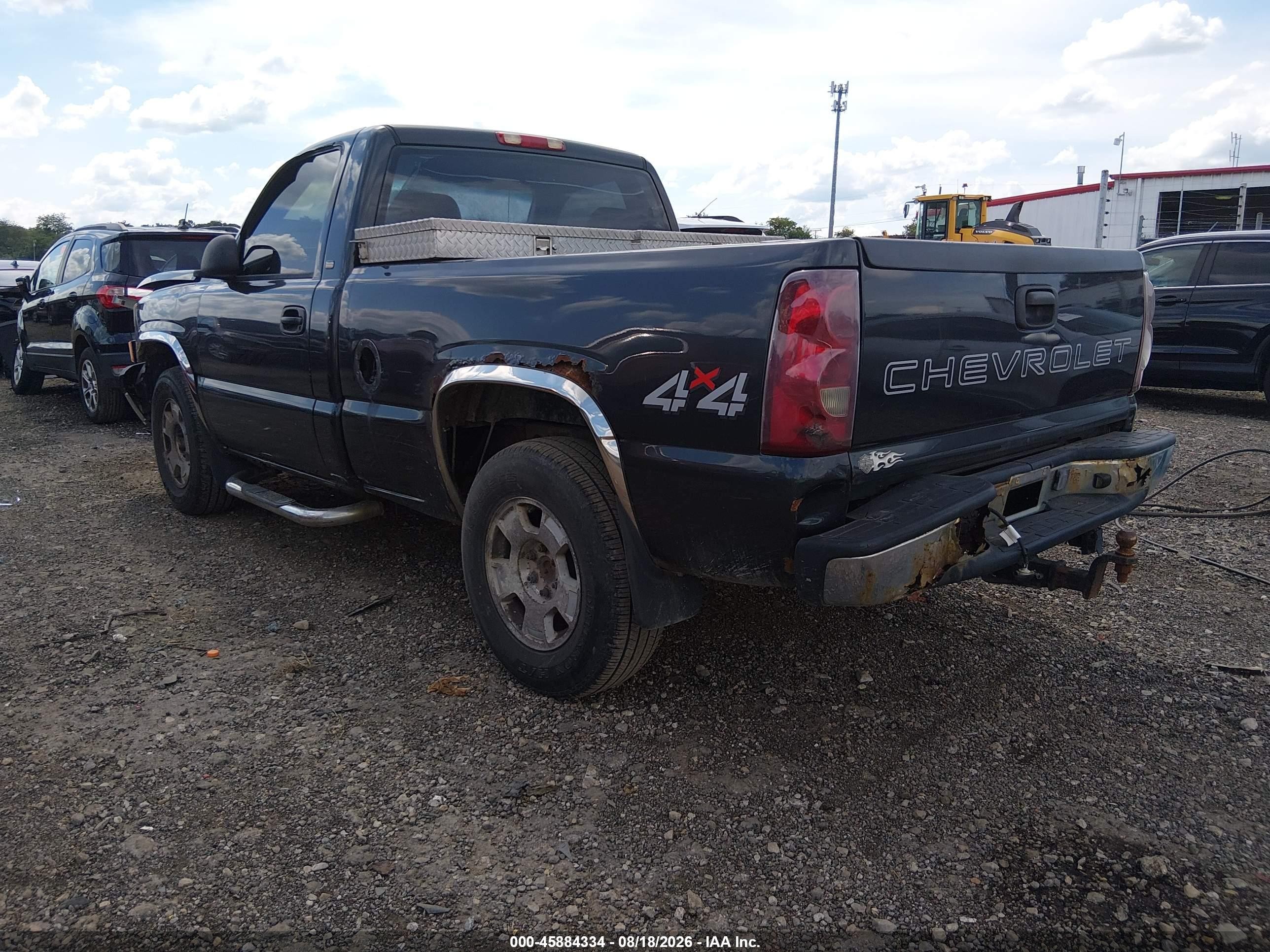 2003 Chevrolet Silverado 1500   Black vin: 1GCEK14X13Z350380
