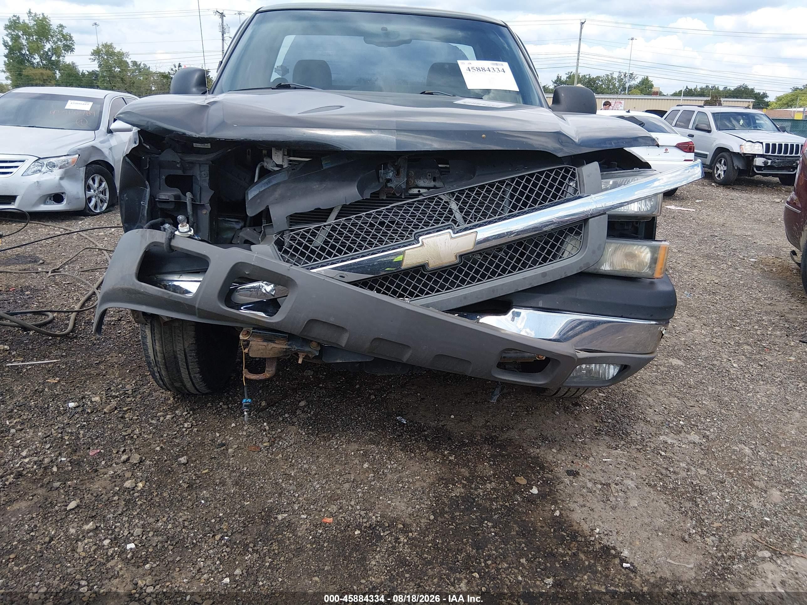 2003 Chevrolet Silverado 1500   Black vin: 1GCEK14X13Z350380