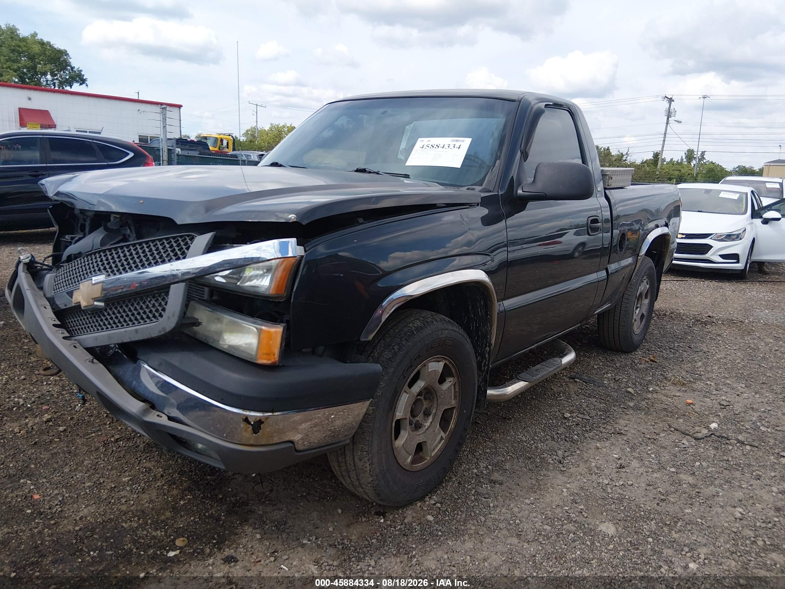 2003 Chevrolet Silverado 1500   Black vin: 1GCEK14X13Z350380