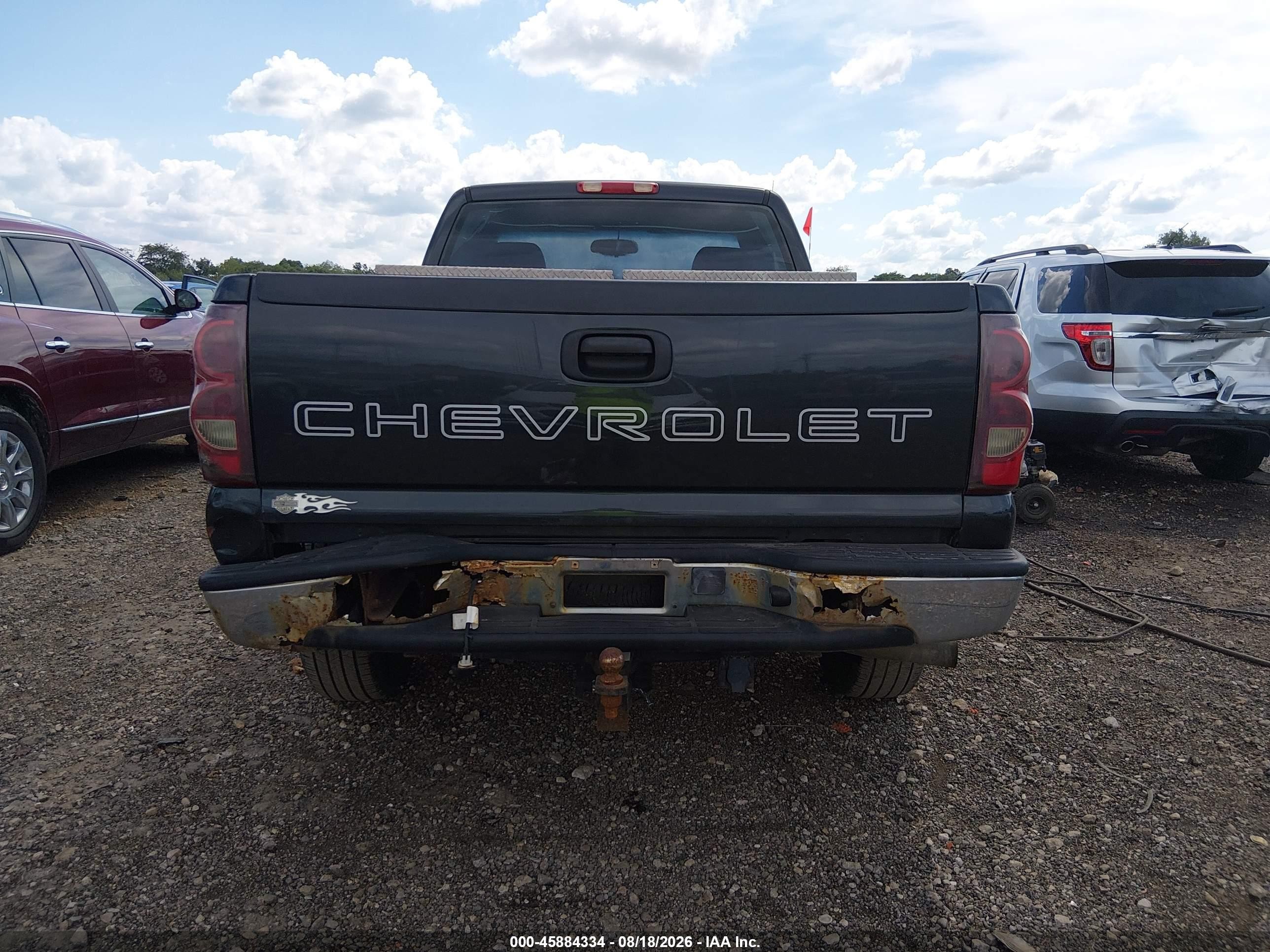 2003 Chevrolet Silverado 1500   Black vin: 1GCEK14X13Z350380