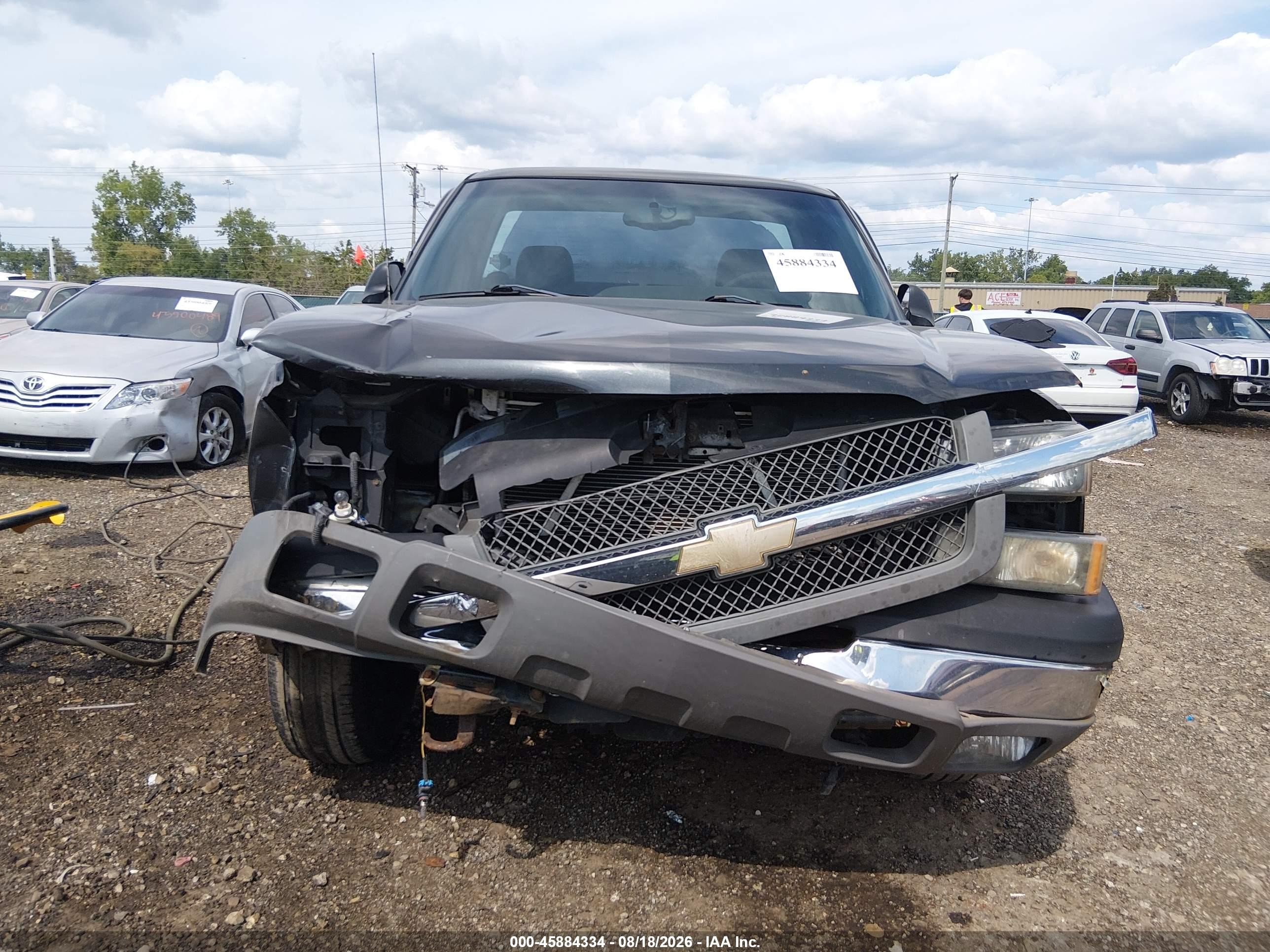 2003 Chevrolet Silverado 1500   Black vin: 1GCEK14X13Z350380
