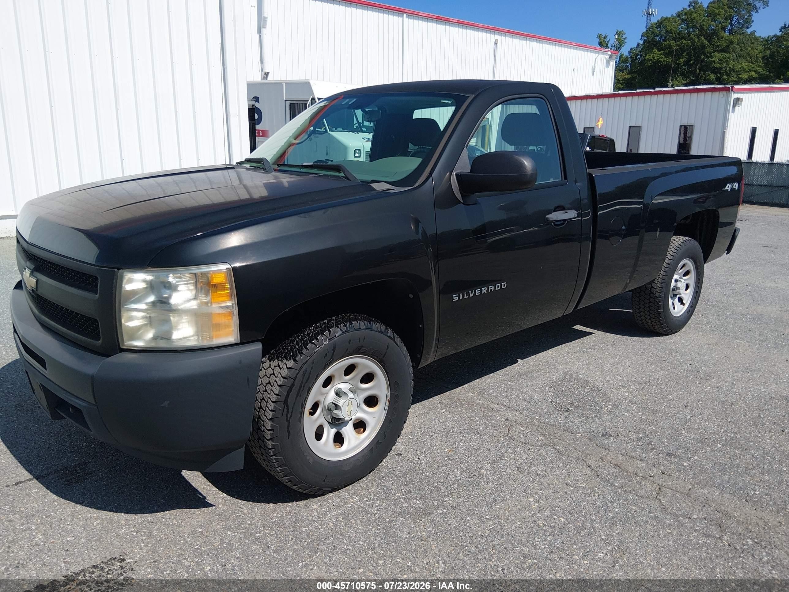 2009 Chevrolet Silverado 1500 Work Truck Black vin: 1GCEK14X29Z288528