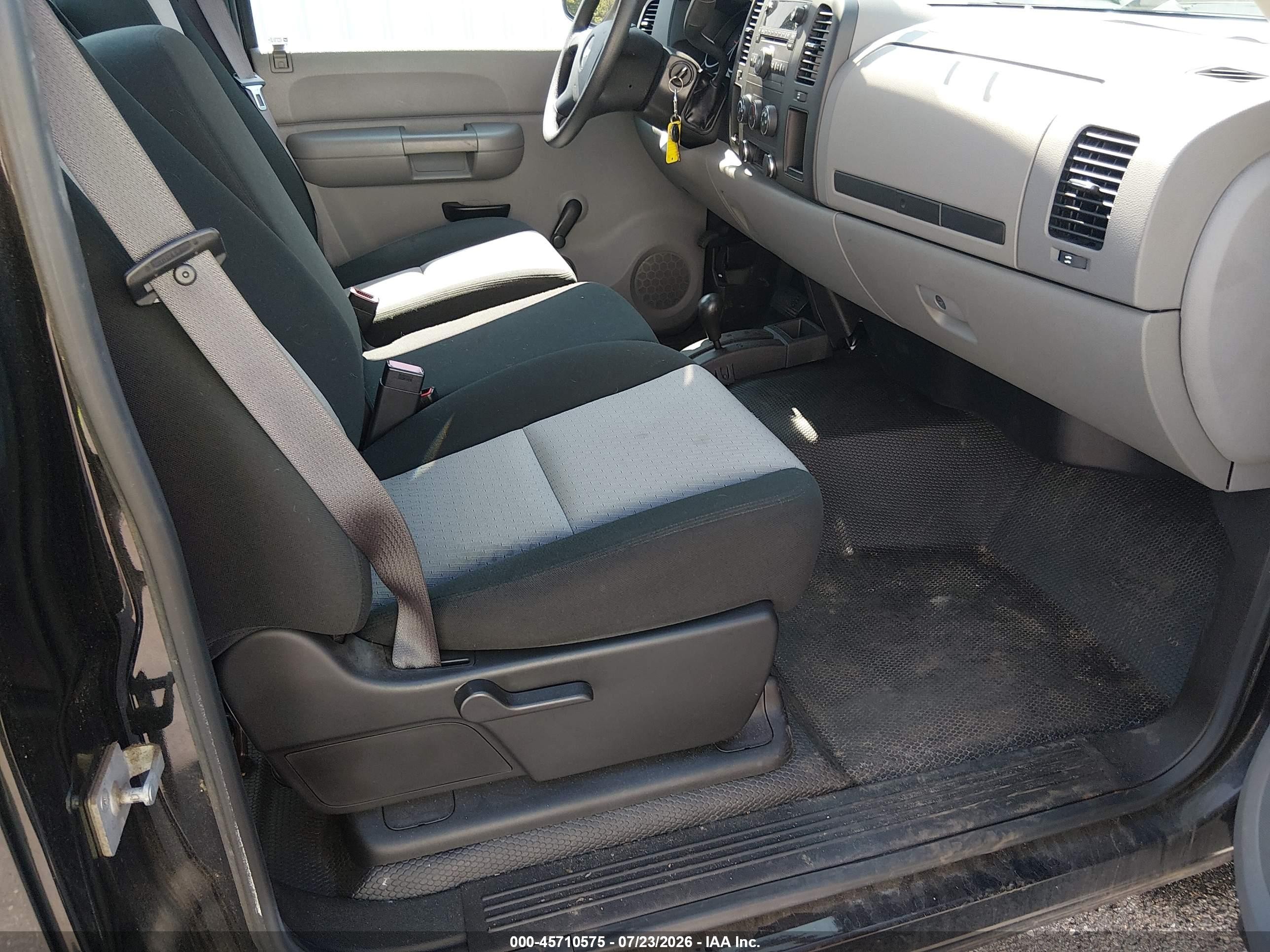 2009 Chevrolet Silverado 1500 Work Truck Black vin: 1GCEK14X29Z288528