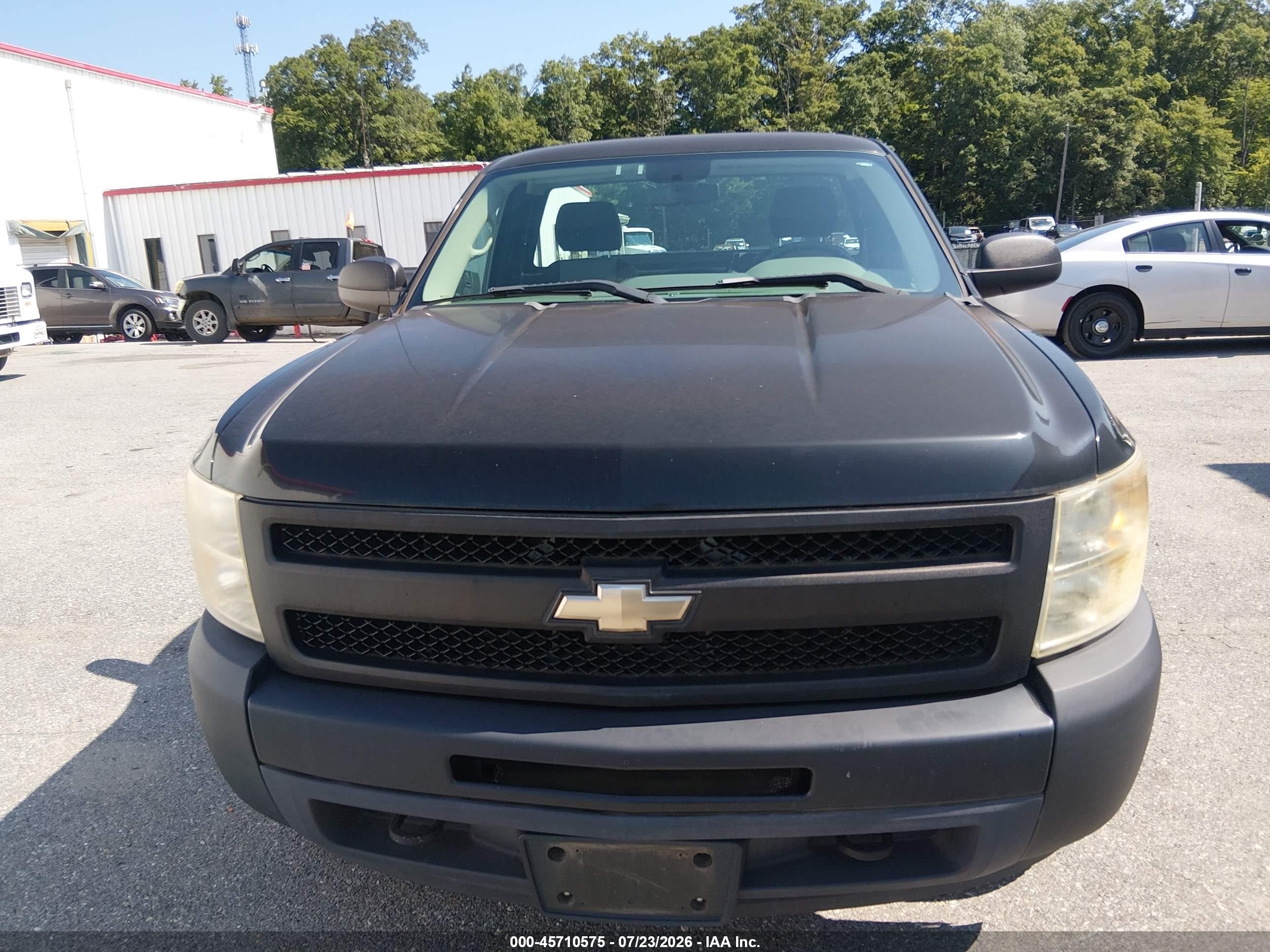 2009 Chevrolet Silverado 1500 Work Truck Black vin: 1GCEK14X29Z288528