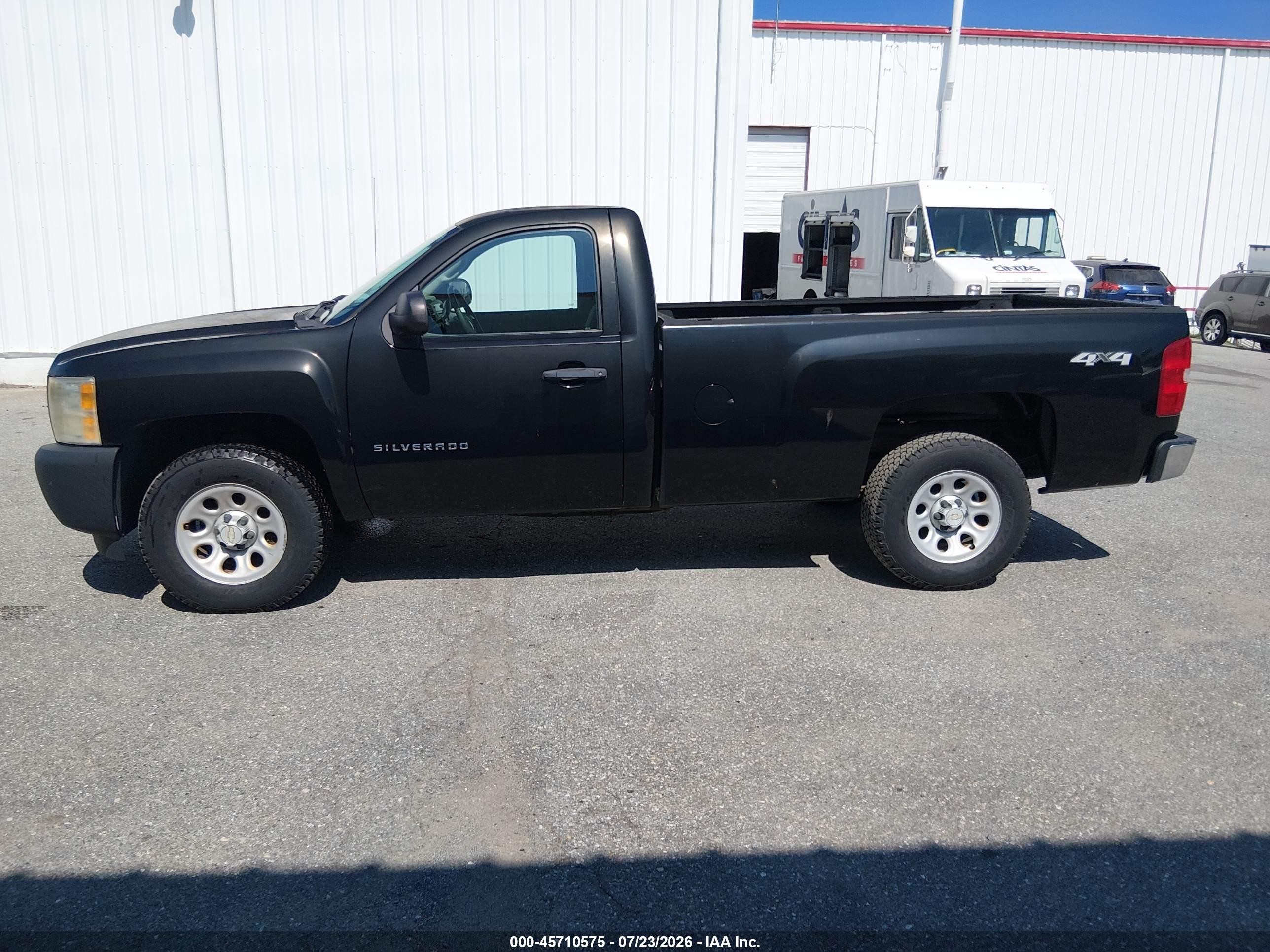 2009 Chevrolet Silverado 1500 Work Truck Black vin: 1GCEK14X29Z288528