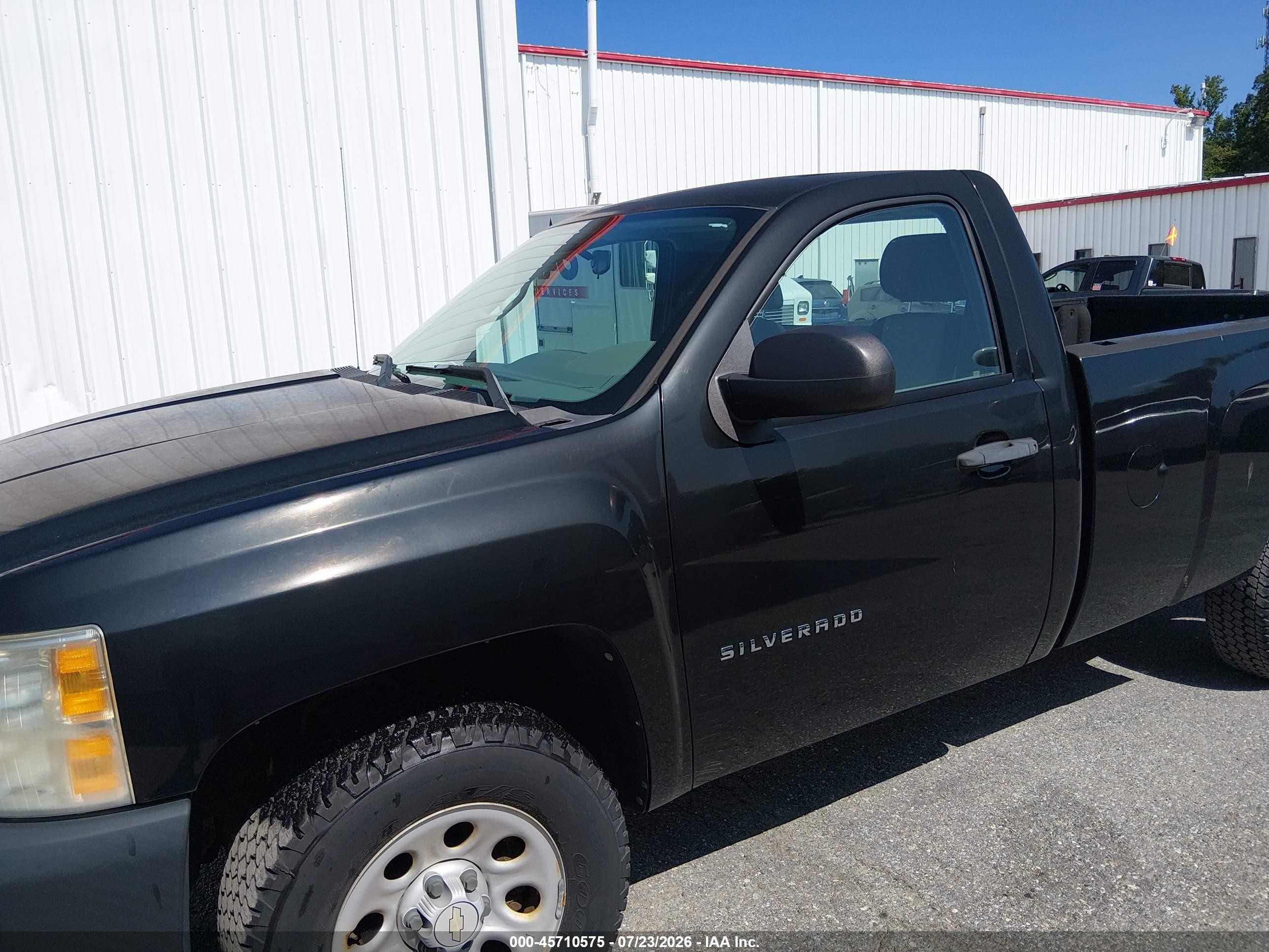 2009 Chevrolet Silverado 1500 Work Truck Black vin: 1GCEK14X29Z288528