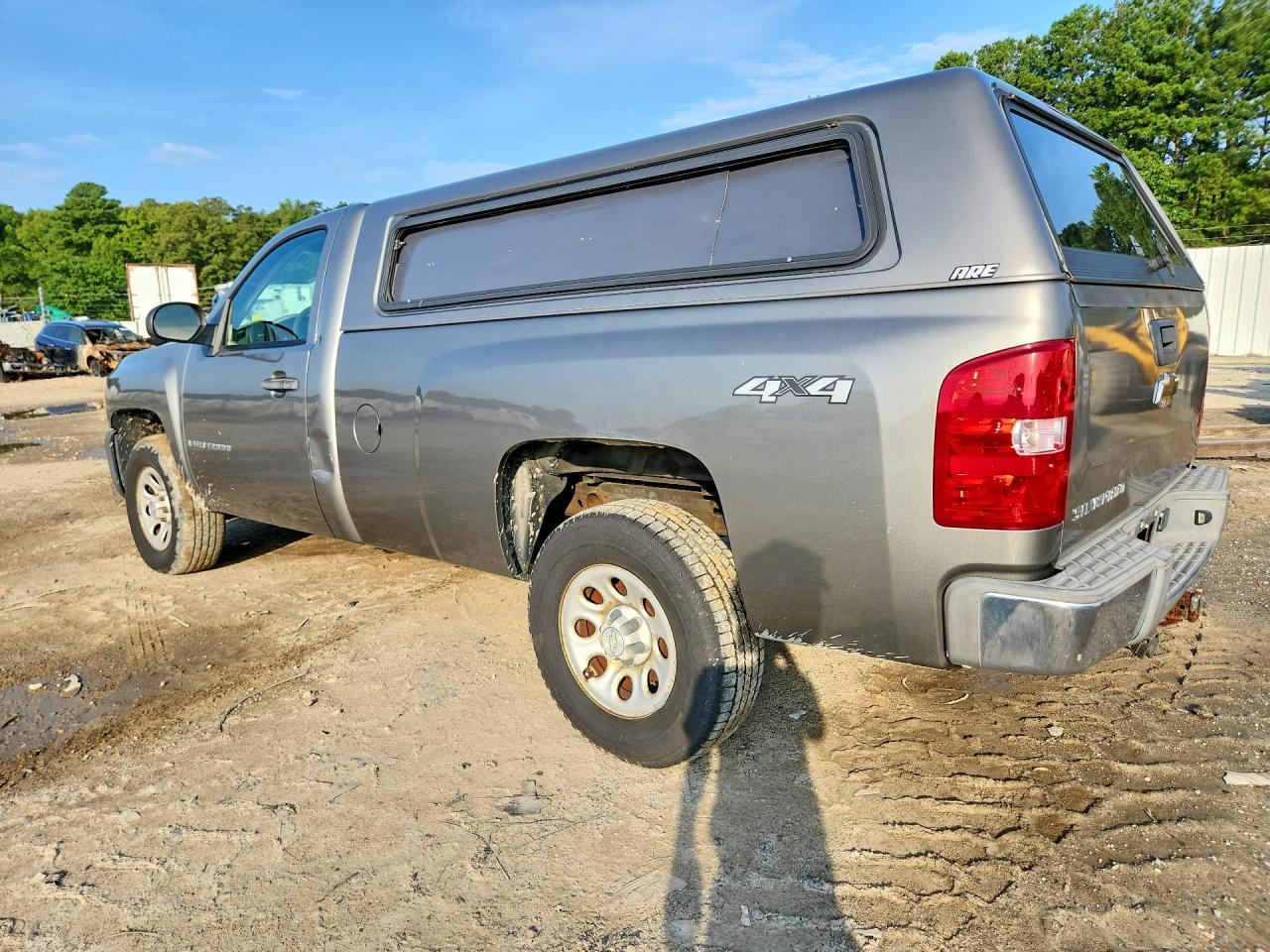 2007 Chevrolet Silverado K1500 Classic Gray vin: 1GCEK14X37Z636706