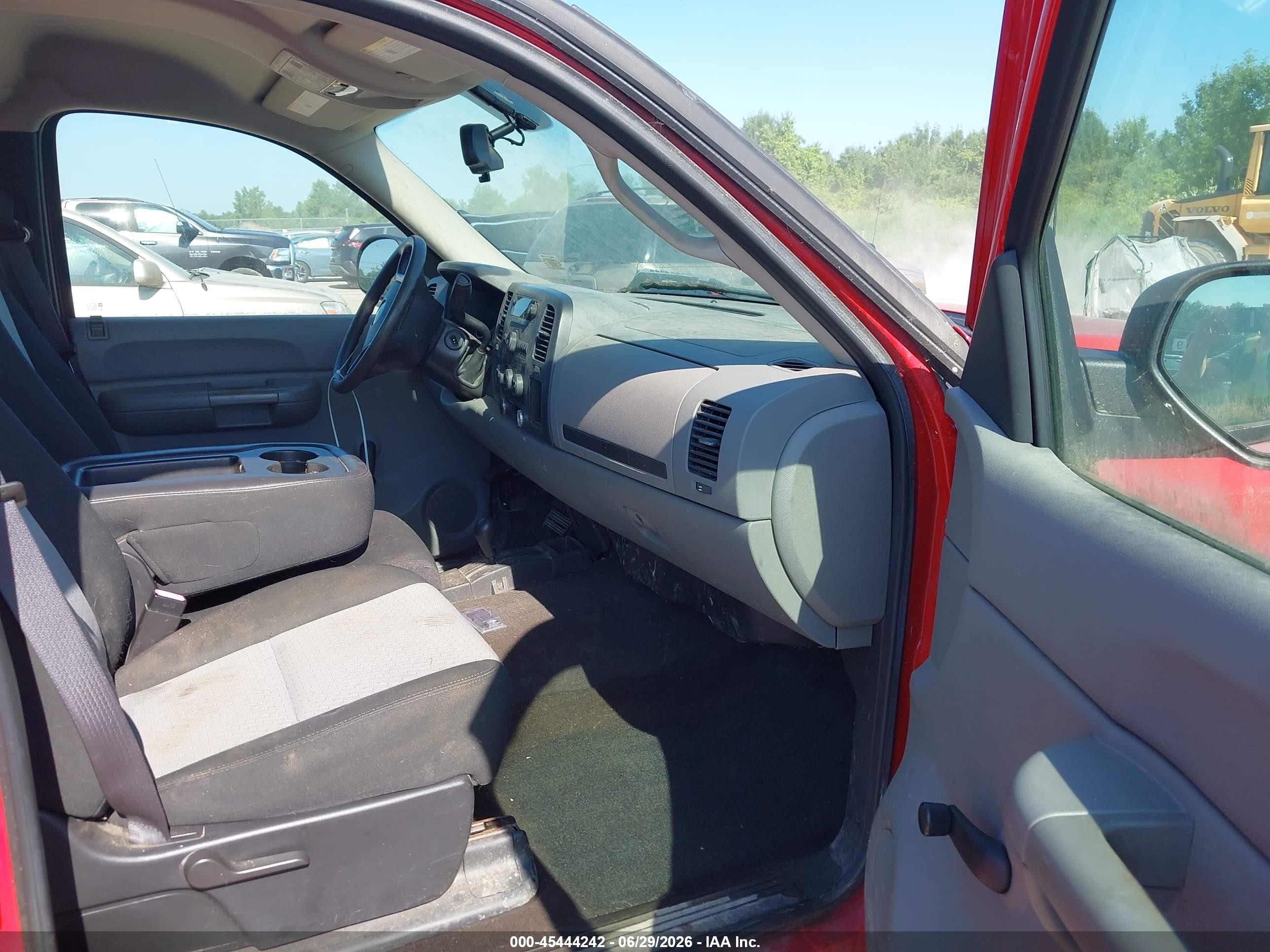 2007 Chevrolet Silverado 1500 Work Truck Red vin: 1GCEK14X47Z646483