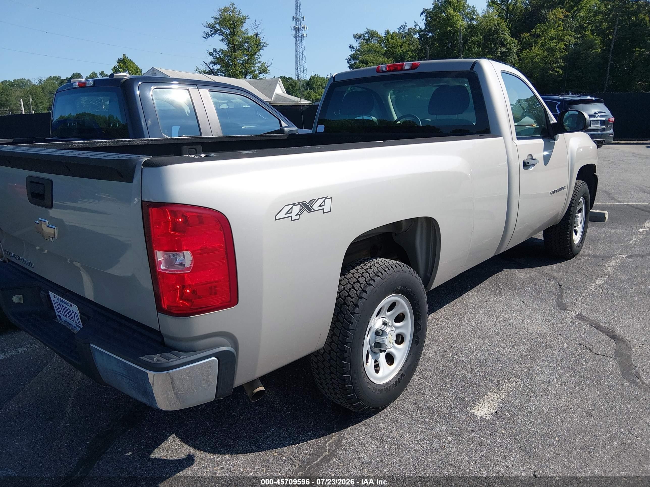 2009 Chevrolet Silverado 1500 Work Truck Tan vin: 1GCEK14X49Z262710