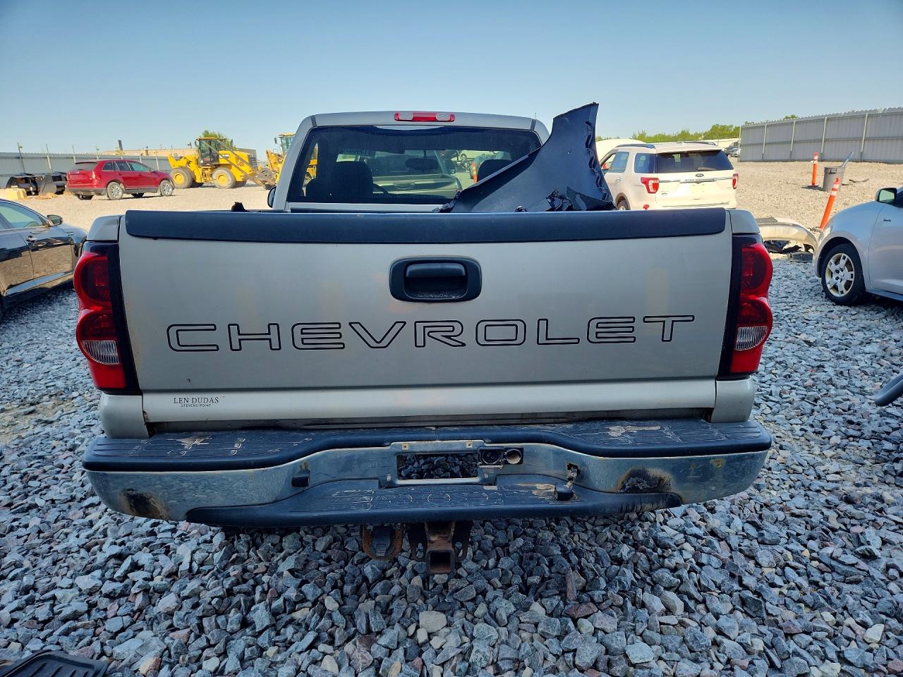 2005 Chevrolet Silverado K1500 Серебряный vin: 1GCEK14X55Z245344