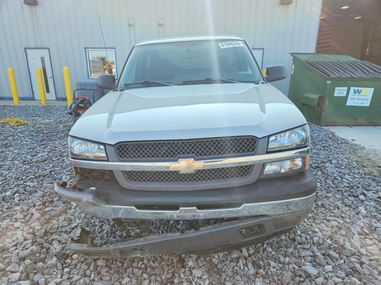 2005 Chevrolet Silverado K1500 Серебряный vin: 1GCEK14X55Z245344