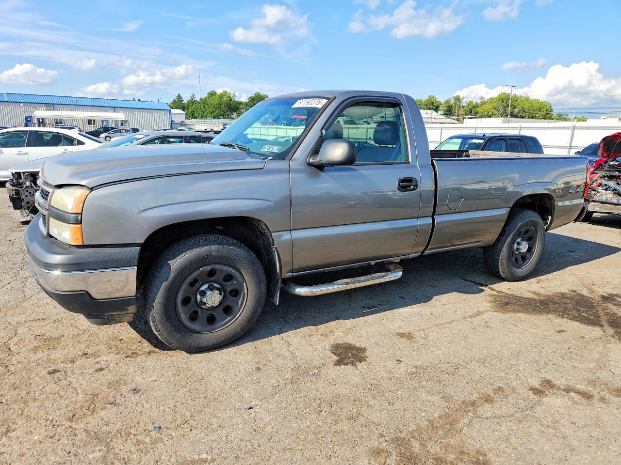 2006 Chevrolet Silverado K1500 Beige vin: 1GCEK14X56Z130809