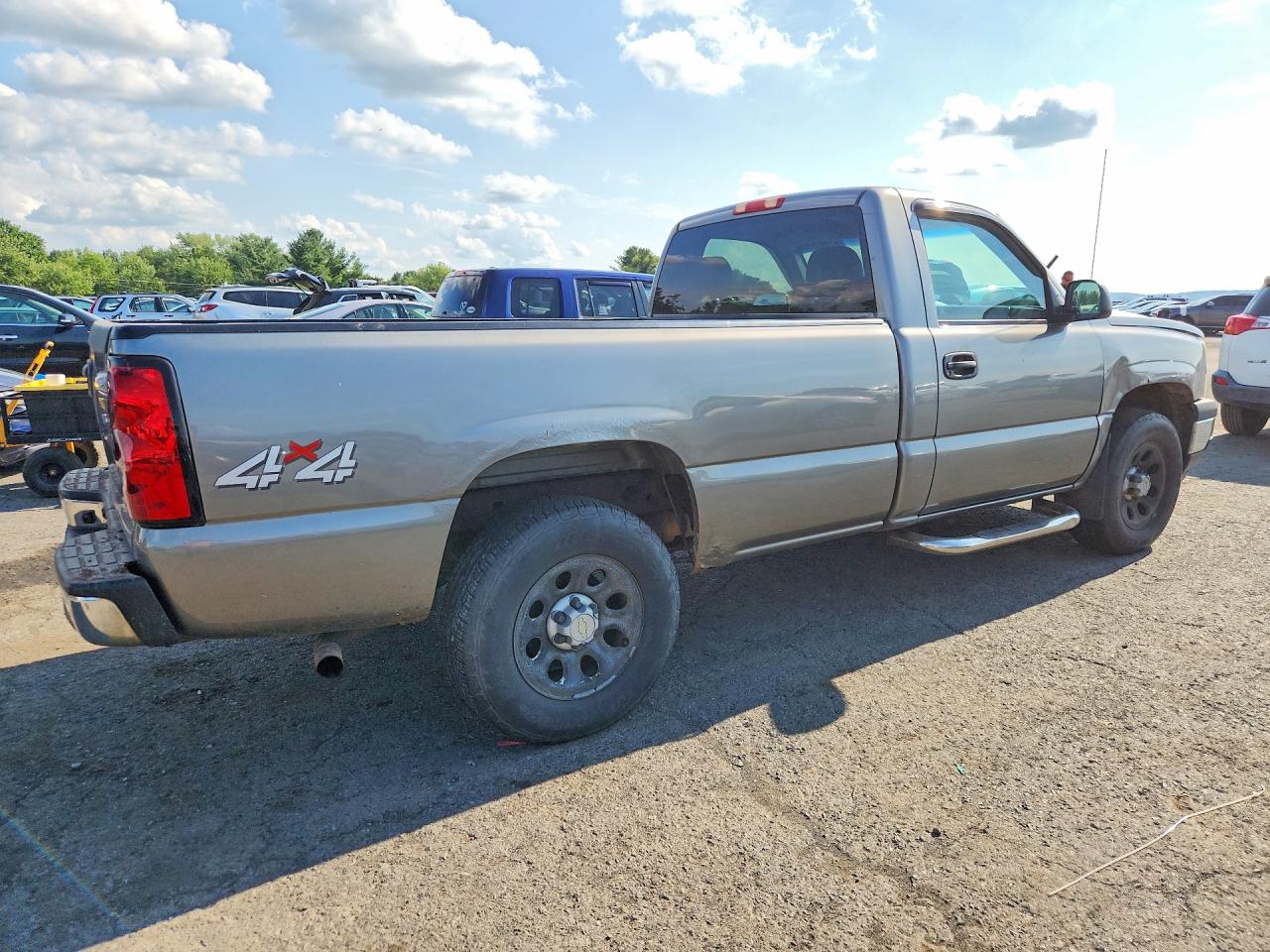 2006 Chevrolet Silverado K1500 Beige vin: 1GCEK14X56Z130809