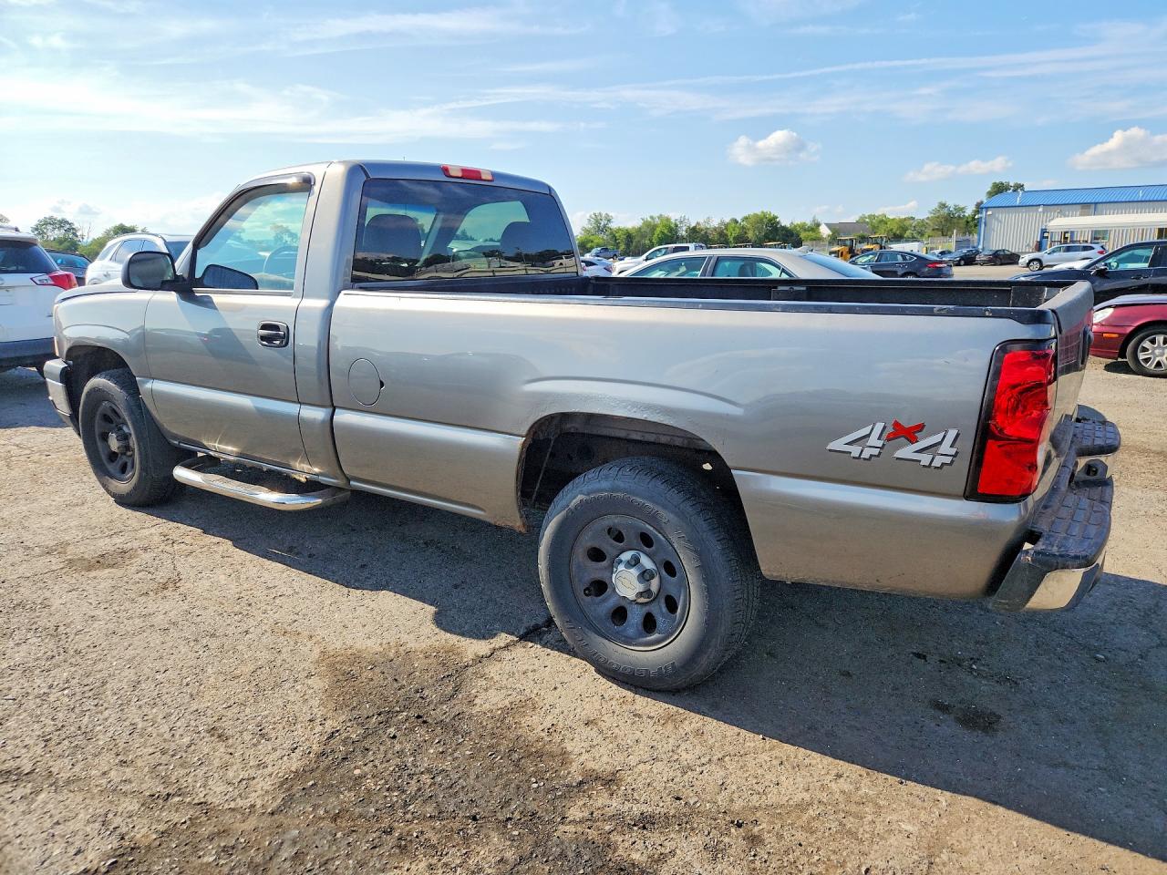 2006 Chevrolet Silverado K1500 Beige vin: 1GCEK14X56Z130809