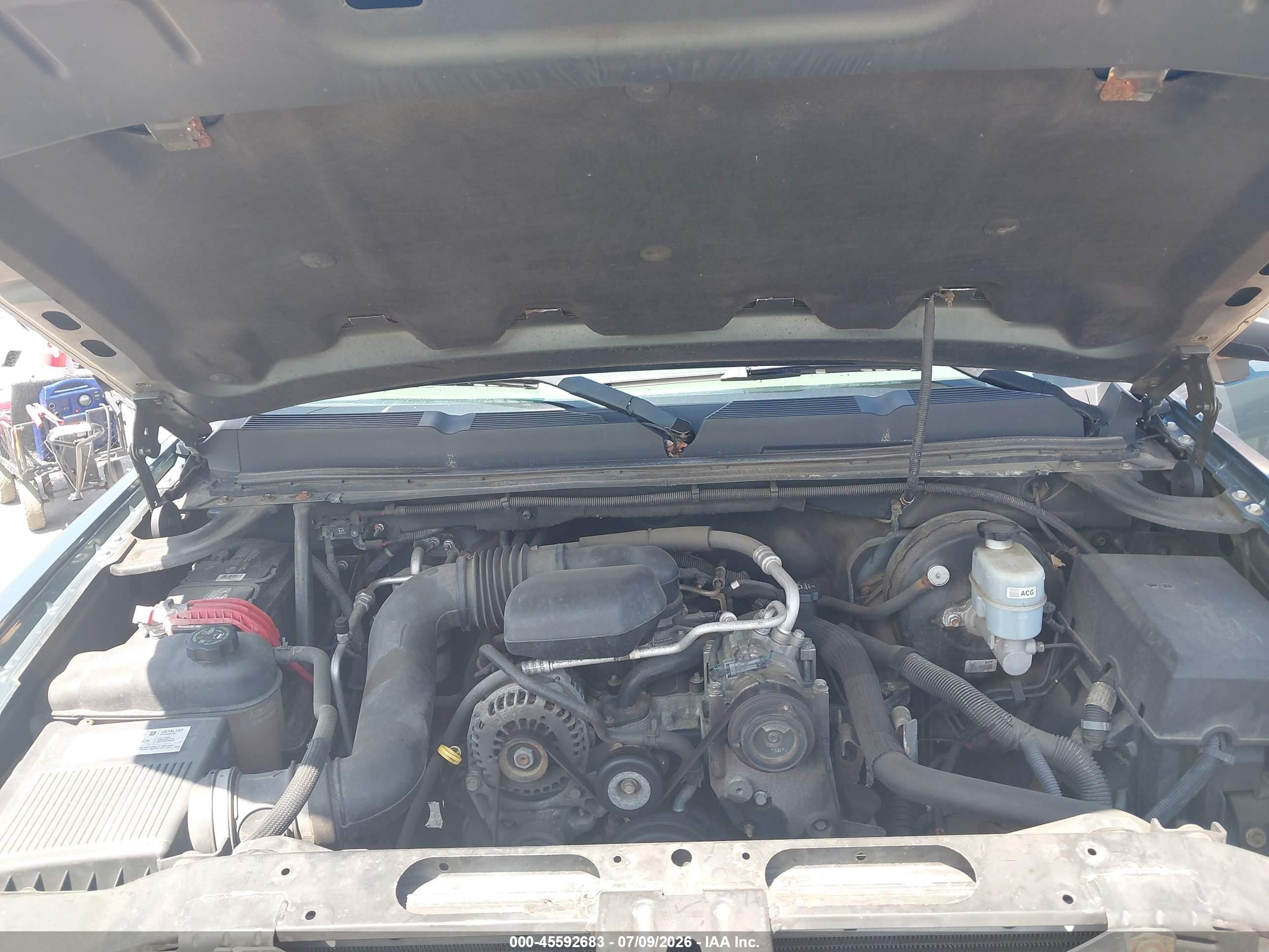 2007 Chevrolet Silverado 1500 Work Truck Синий vin: 1GCEK14X57Z640840