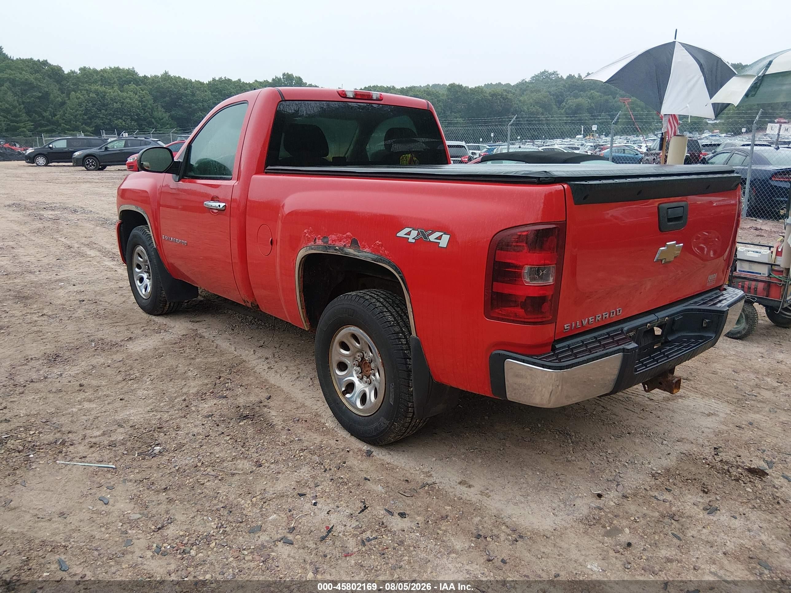 2009 Chevrolet Silverado 1500 Work Truck Silver vin: 1GCEK14X59Z114873