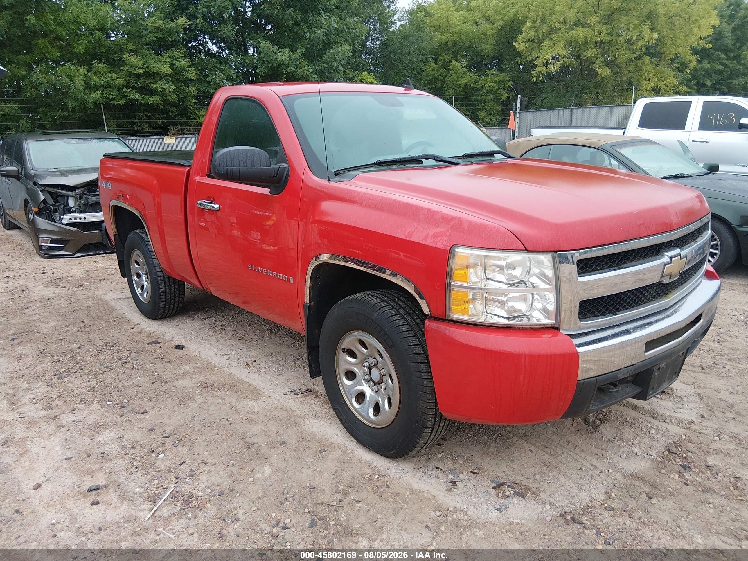 2009 Chevrolet Silverado 1500 Work Truck Silver vin: 1GCEK14X59Z114873