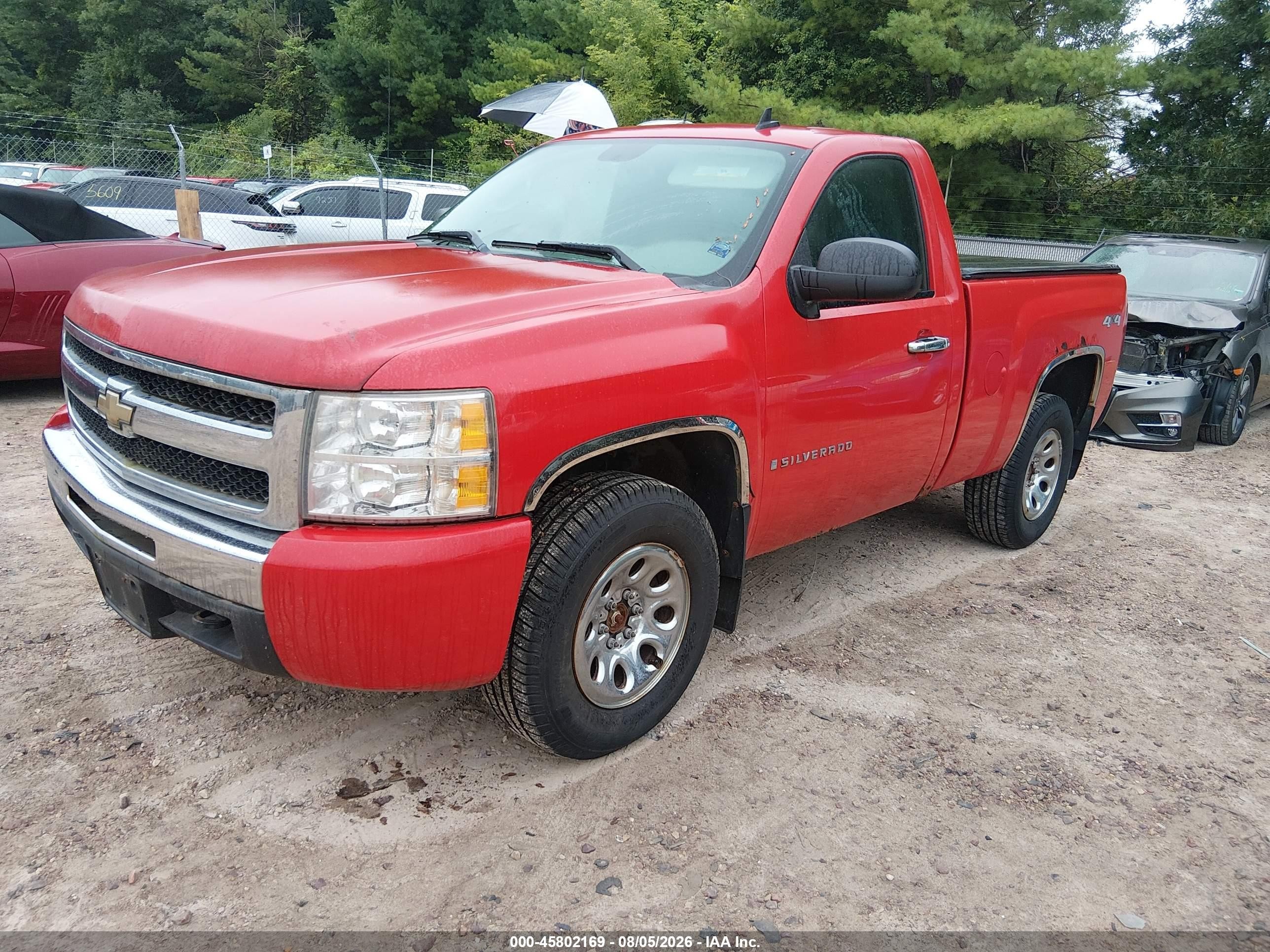 2009 Chevrolet Silverado 1500 Work Truck Silver vin: 1GCEK14X59Z114873