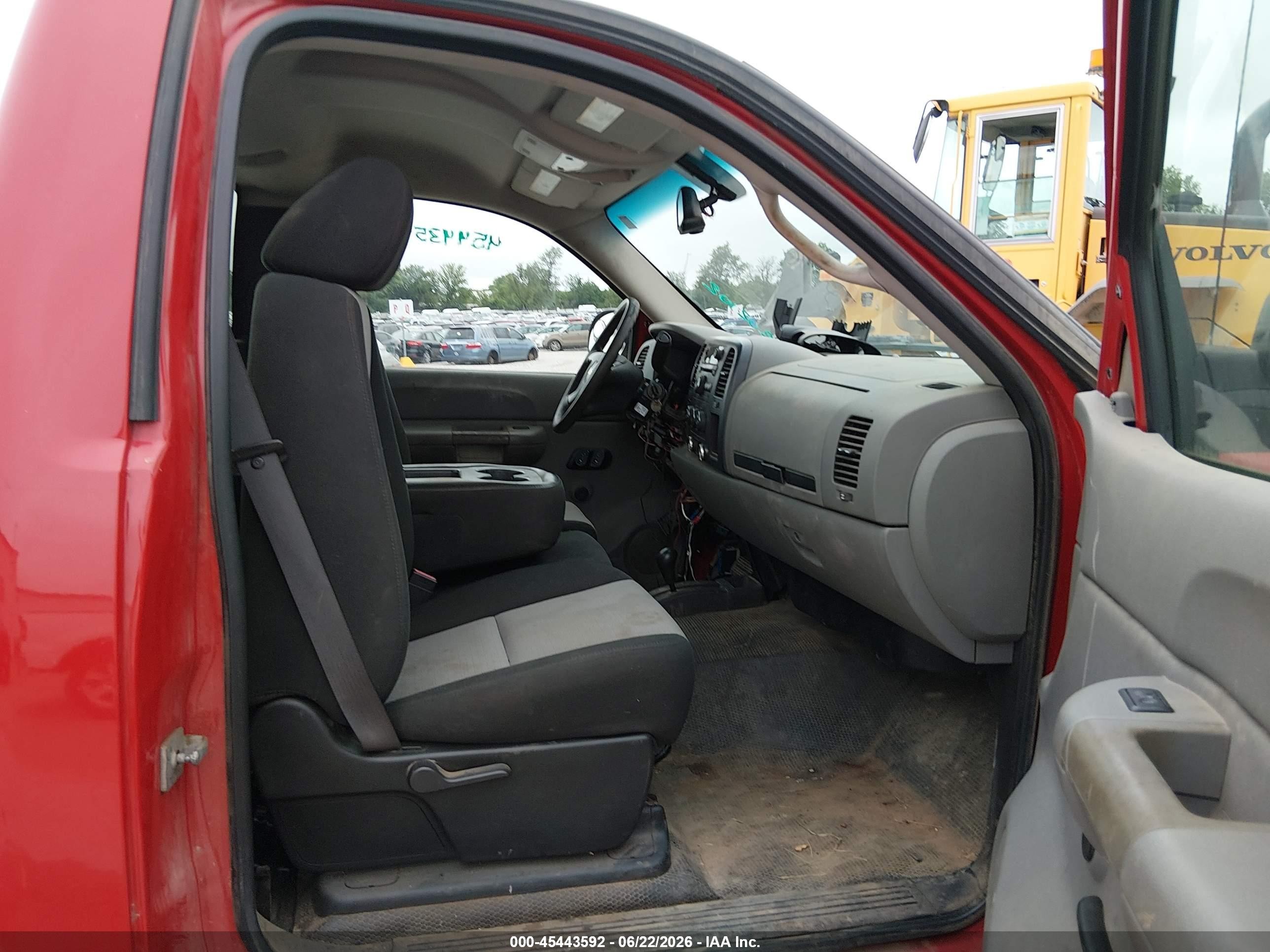 2008 Chevrolet Silverado 1500 Work Truck Red vin: 1GCEK14X88Z325404