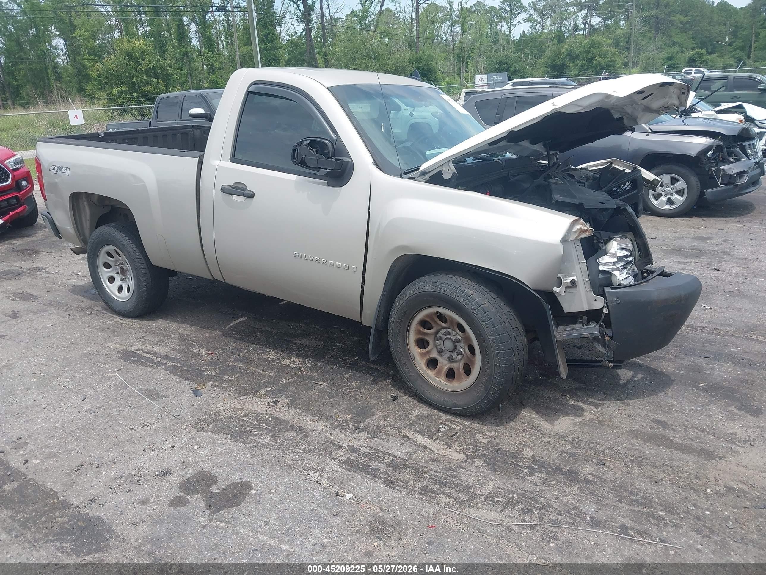 2008 Chevrolet Silverado 1500 Work Truck Gold vin: 1GCEK14X98Z199926